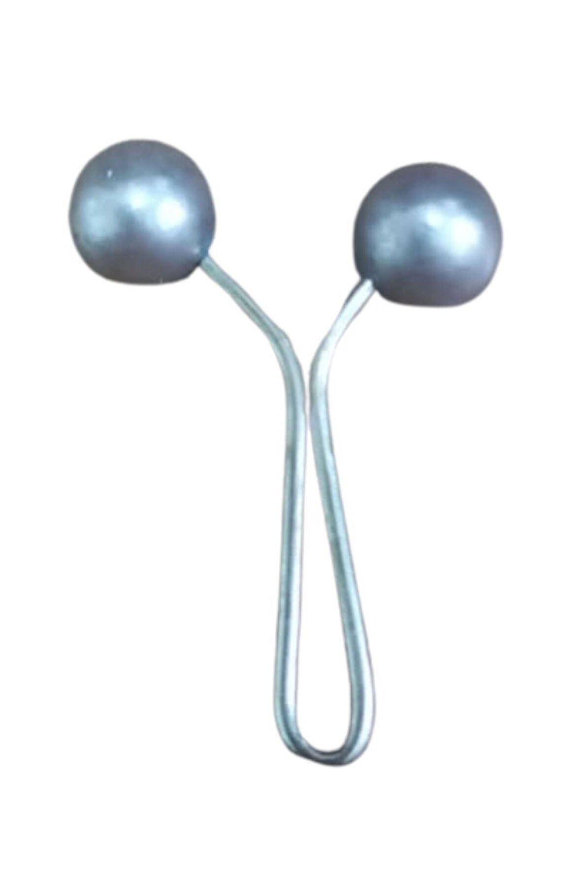 Zarif Kadın için Tekli Açık Yeşil Topçuk Figür Eşarp Klipsi Broş