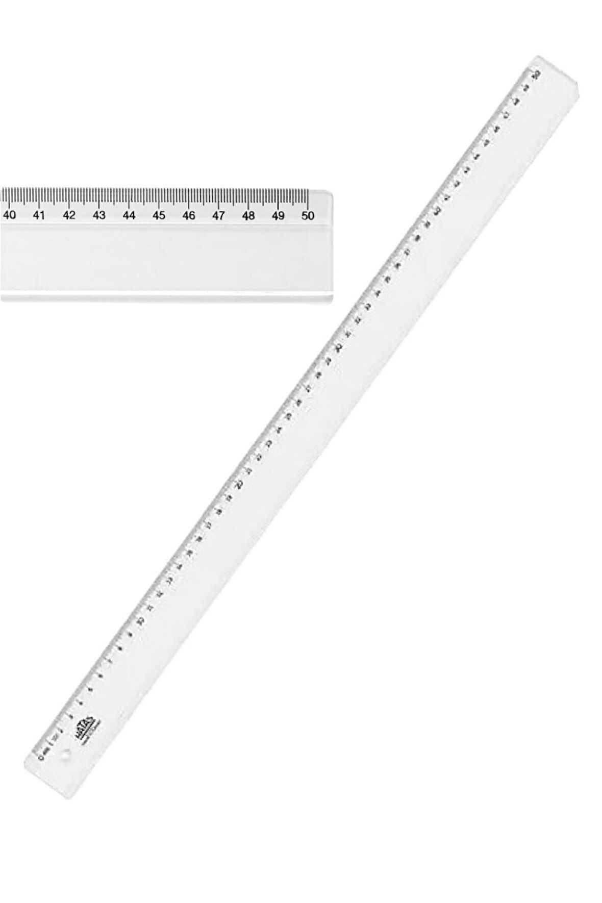 Büro Ev Ofis Okul için 50CM Plastik Cetvel