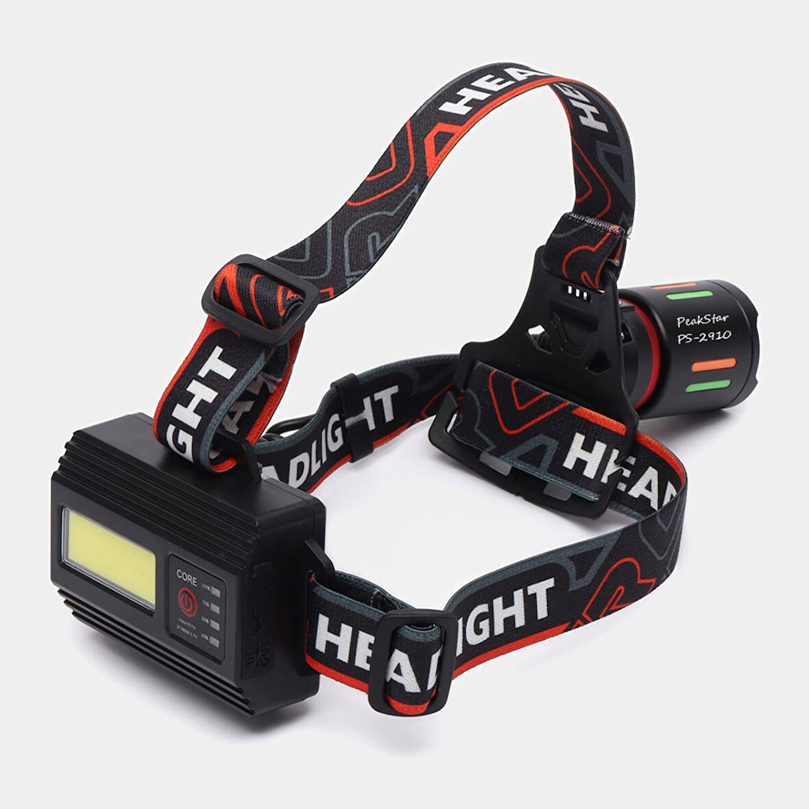 Büro Ev Ofis İş Güvenliği için Şarjlı Zoomlu İnşaat Kafa Lambası Feneri