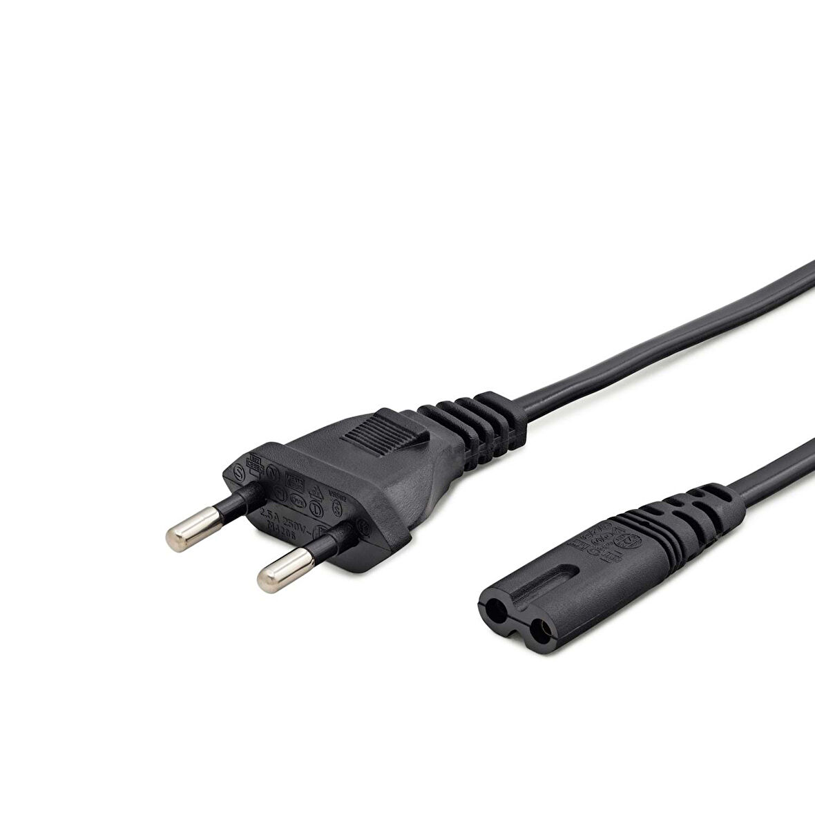 Büro Ev Ofis Cihazı için 1,5MT 1MM 42Pın Siyah Uzun Soket Teyp Power Güç Kablosu