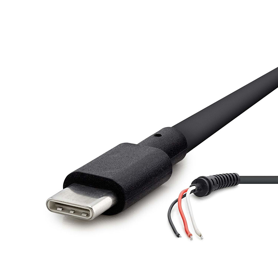 Büro Ev Ofis için 150CM 65W Siyah Type-C Macbook Adaptör Kablosu