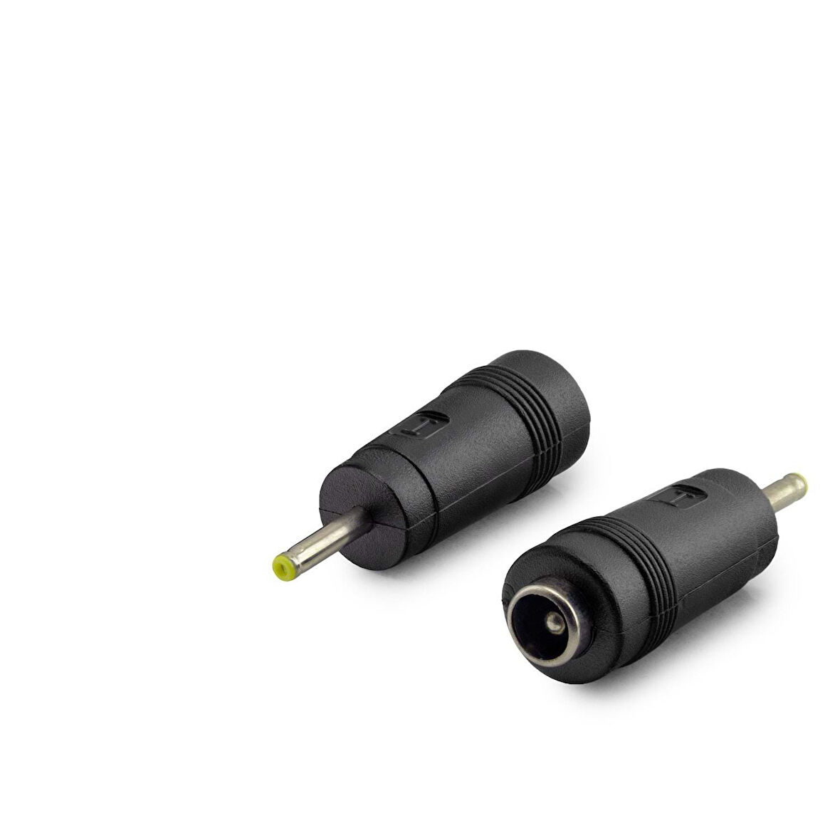 Büro Ev Ofis Bilgisayarı için 10ADET 5.5*2.5 (M) To 2.3*0.7 (F) Notebook Adaptör Ucu Çevirici Seti