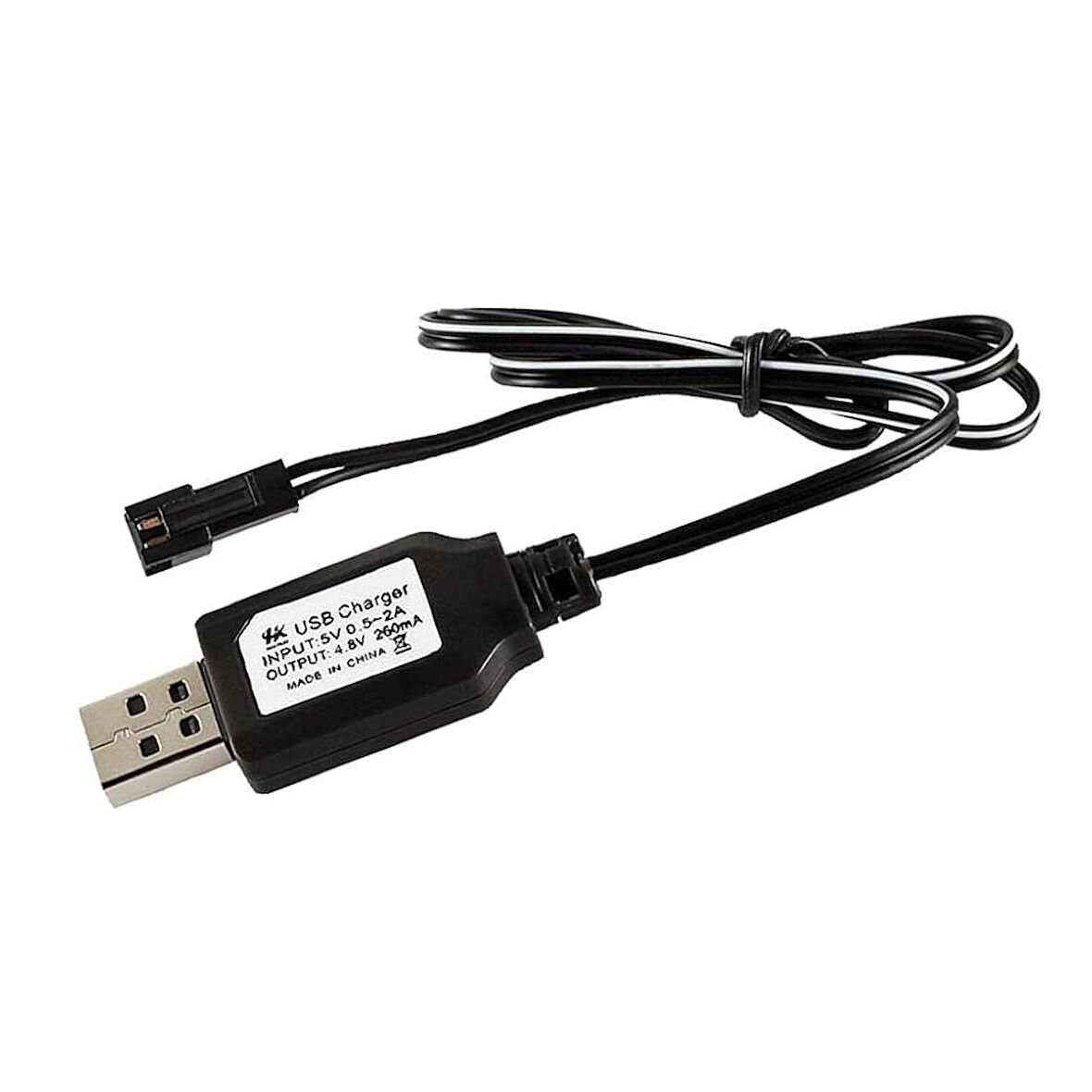 Büro Ev Ofis Kamp için 4.8V NI-CD / NI-MH Batarya USB Şarj Kablosu