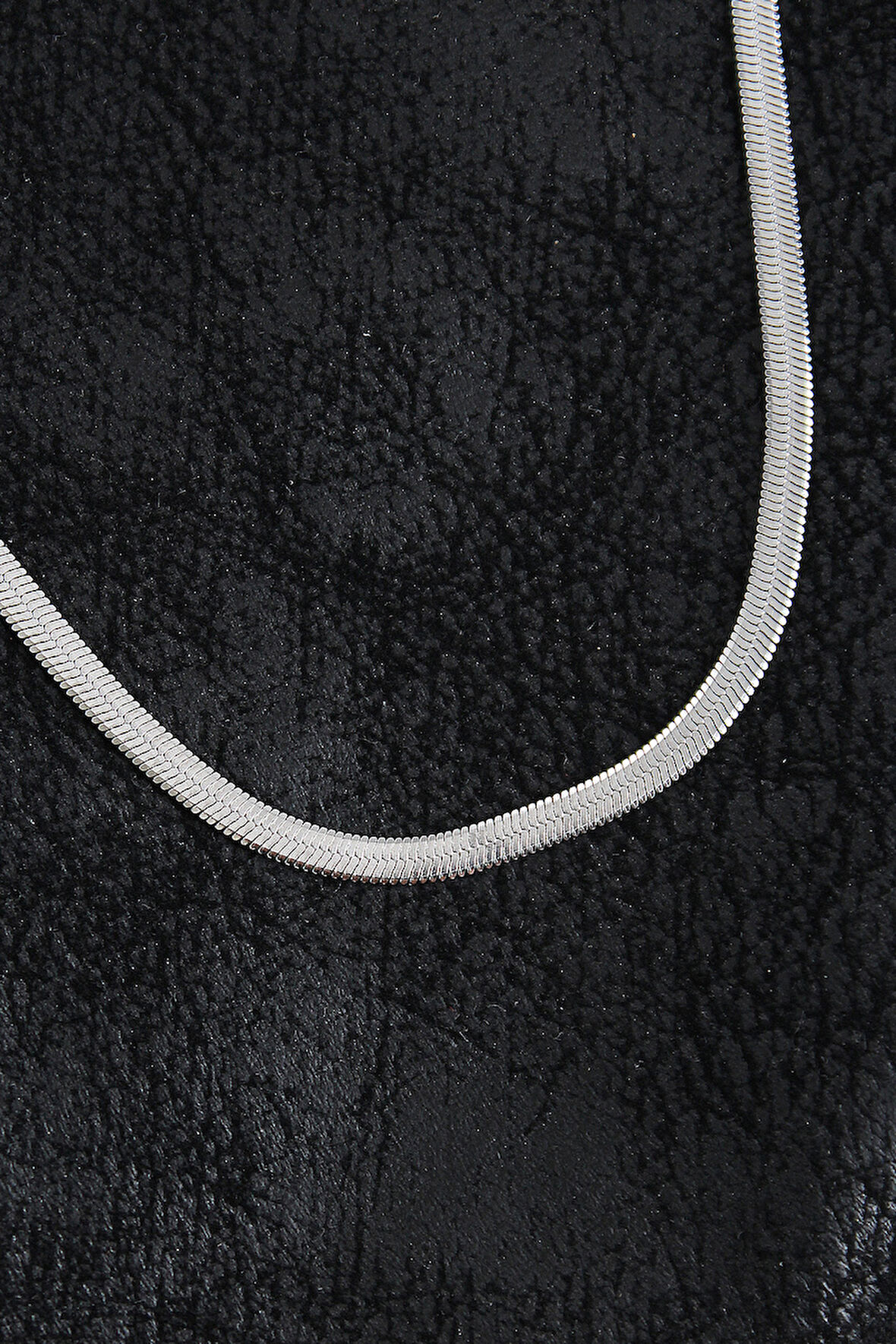 Bakımlı Erkek için Silver Çelik Klasik İtalyan Zincir Stil Kolye