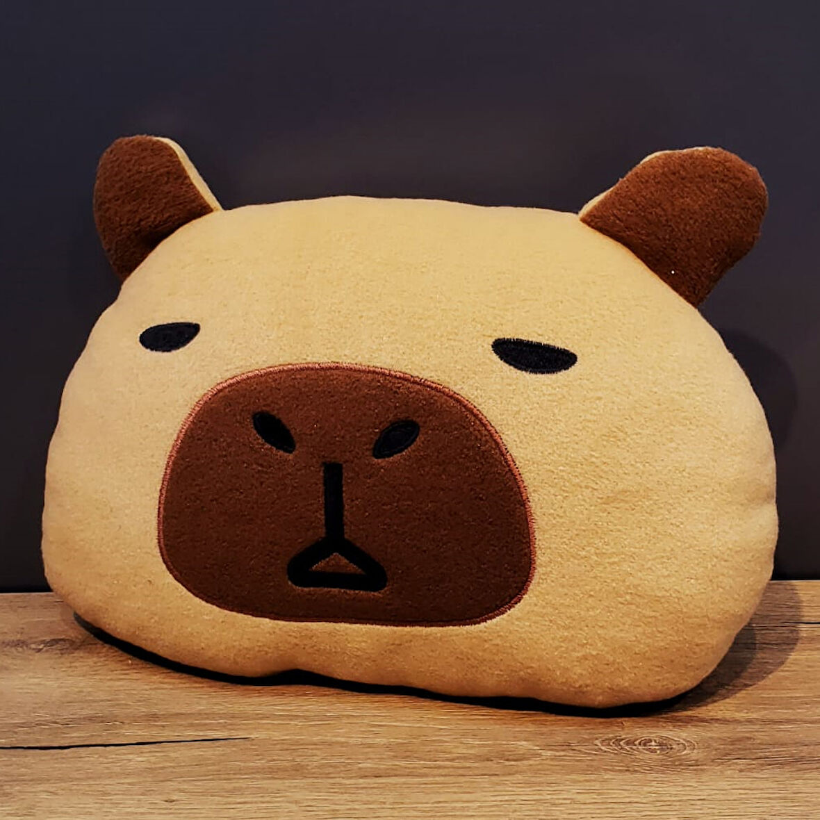 Büro Ev Ofis Hediyesi için Peluş Capybara Yastık