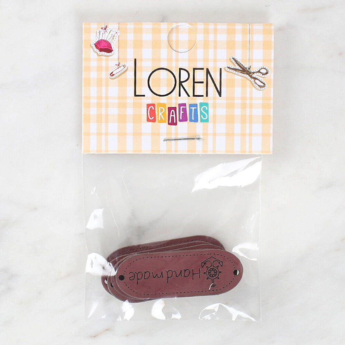 Büro Ev Ofis Hediyesi için 5ADET El Yapımı Düzen Deri Arma