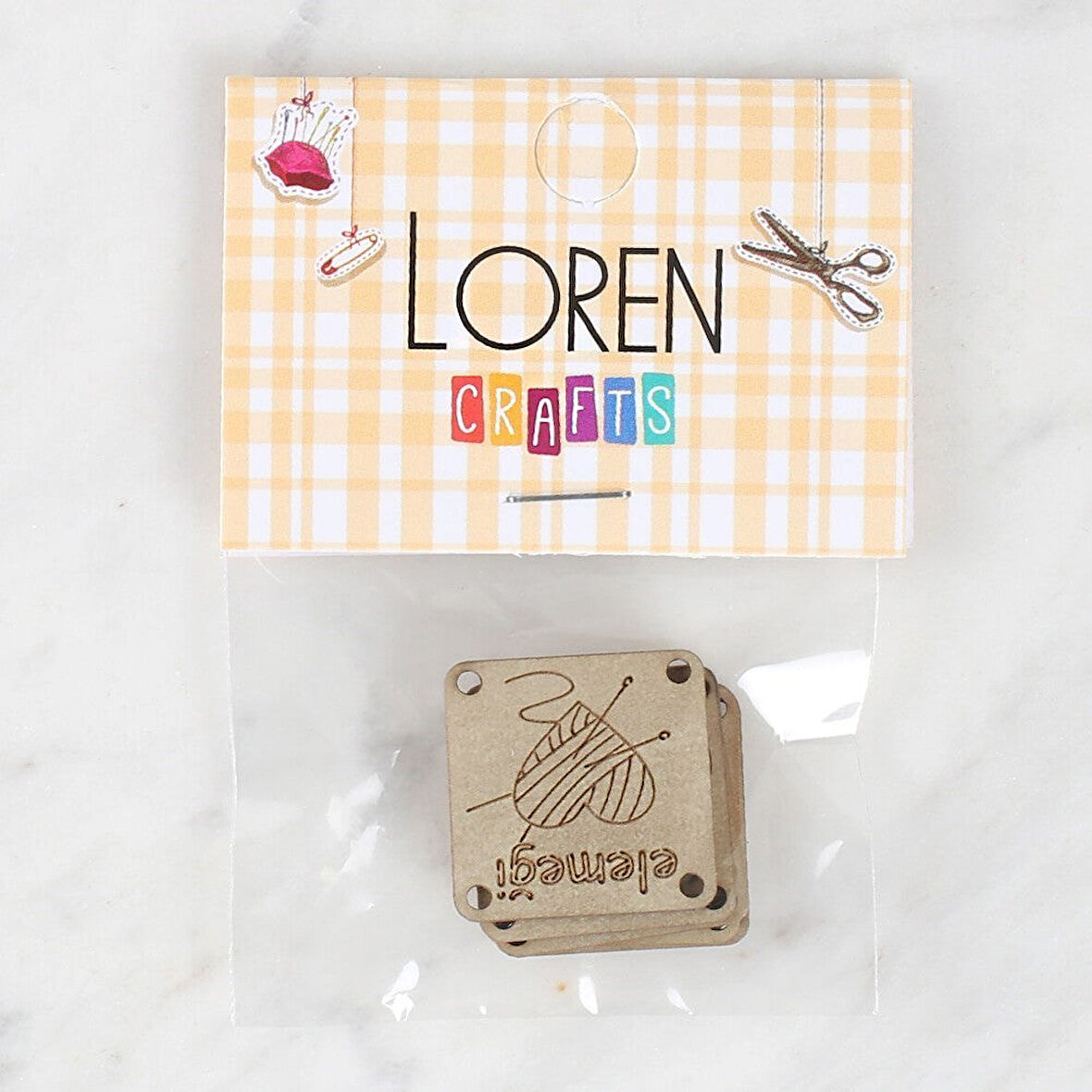 Büro Ev Ofis Hediyesi için 5ADET El Emeği Deri Tip Arma