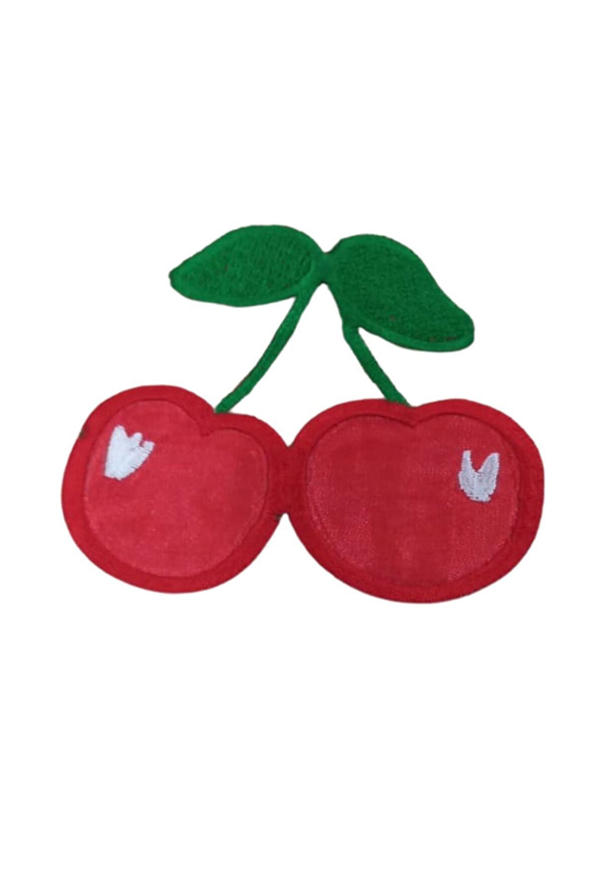 Büro Ev Ofis Hediyesi için Kiraz Motif Ütü İle Yapışan Aplike Arma