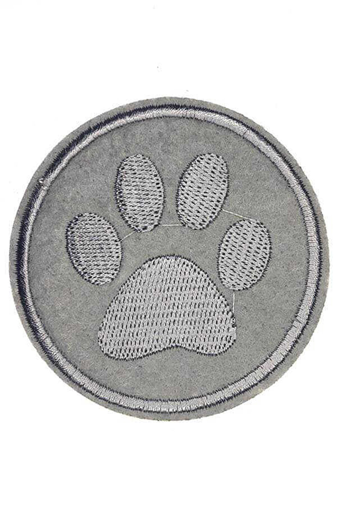 Büro Ev Ofis Hediyesi için 5CM Gri Motif Ütü İle Yapışan Aplike Arma