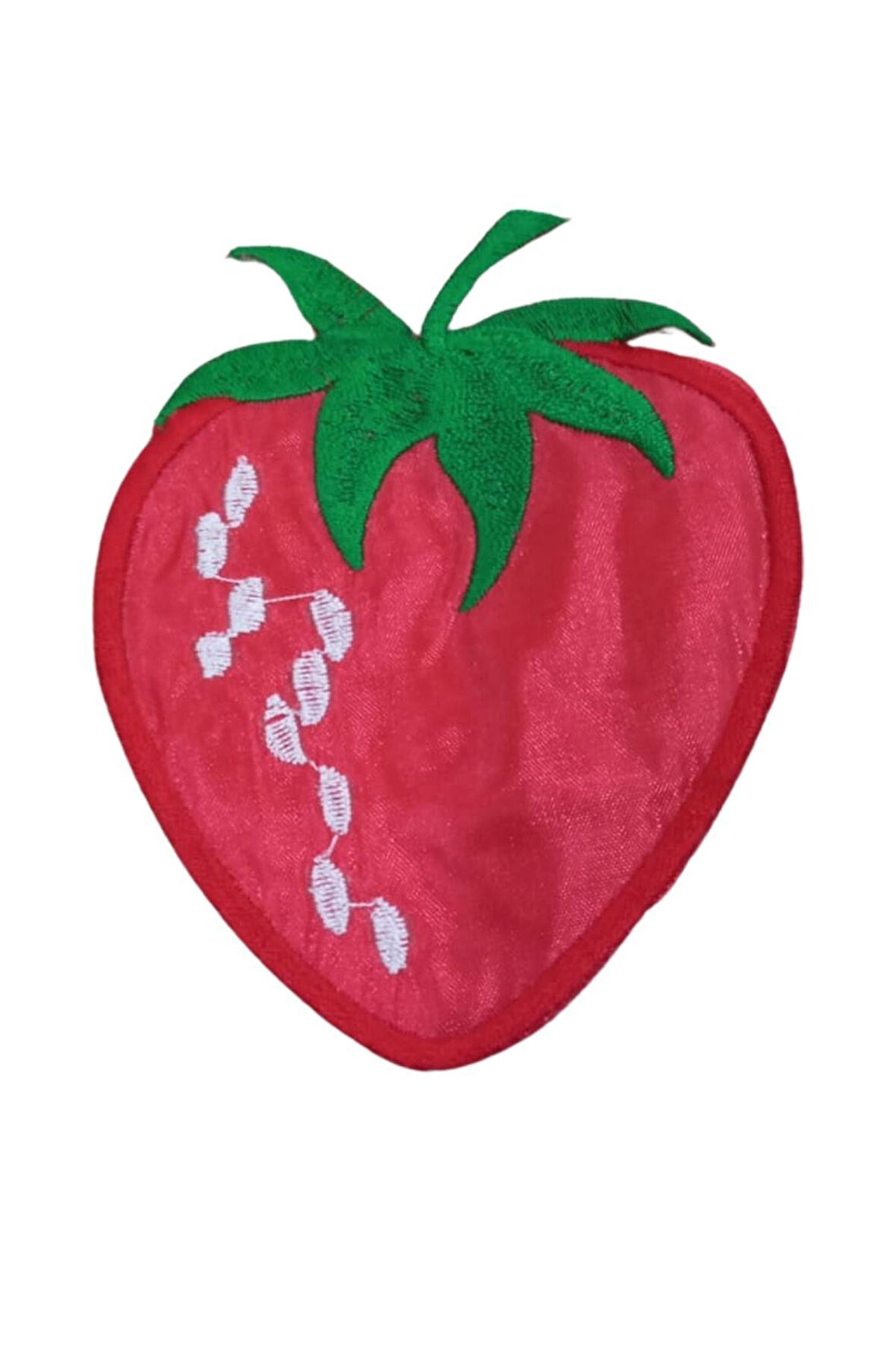 Büro Ev Ofis Hediyesi için Çilek Motif Ütü İle Yapışan Aplike Arma