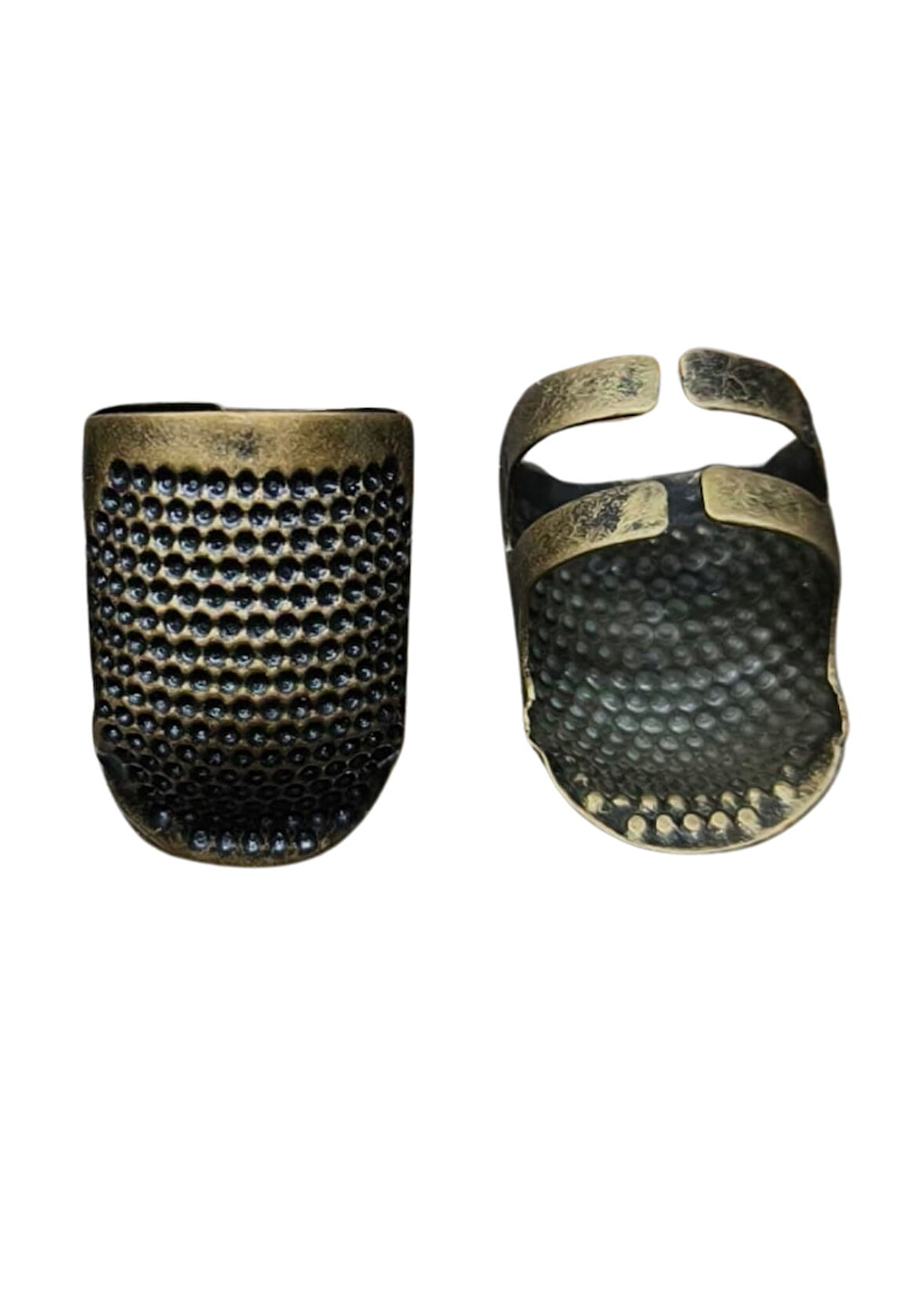 Büro Ev Ofis Hobi Dikiş Atölyesi için Ayarlanır Bakır Yüksük