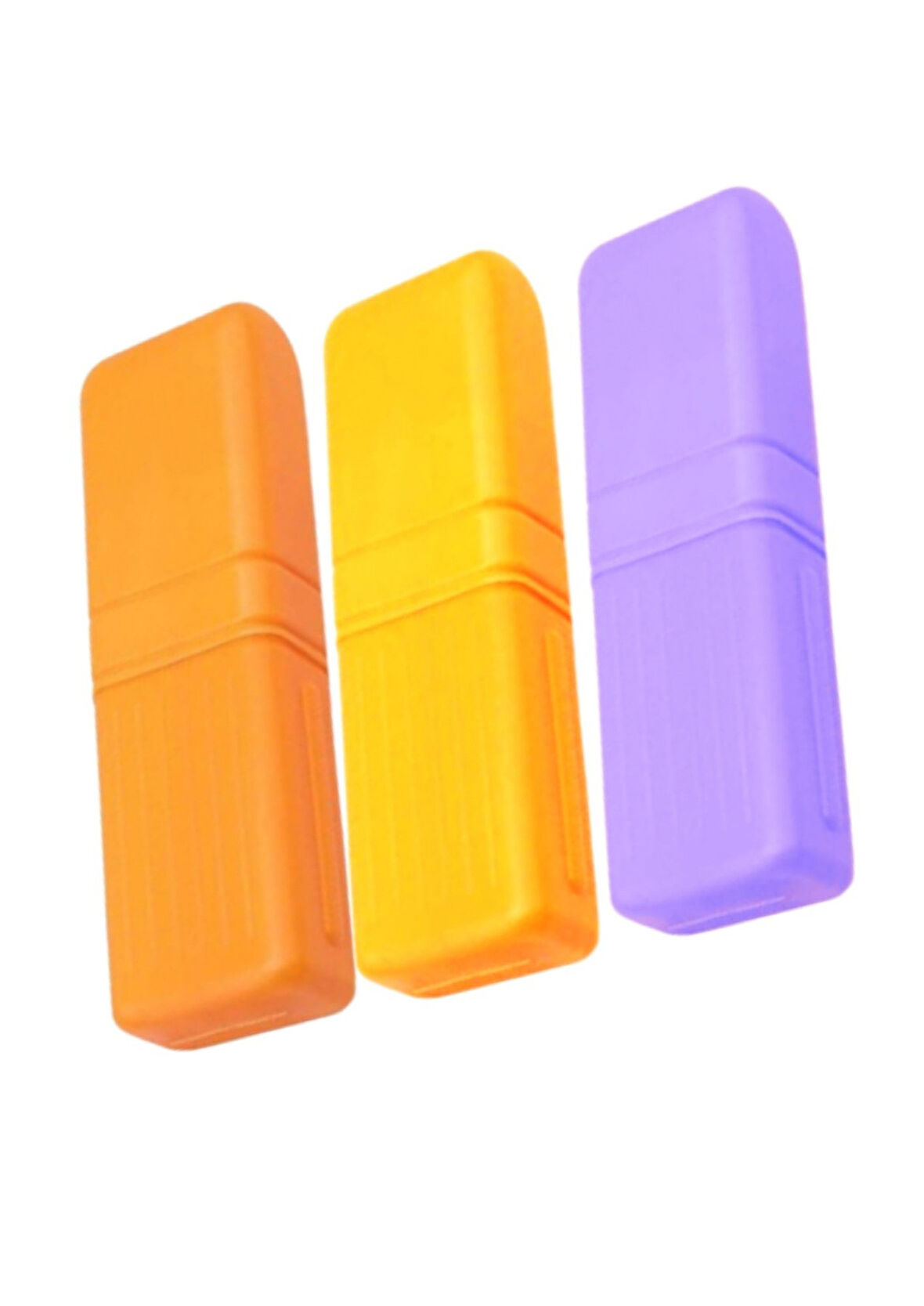 Büro Ev Ofis Hobi Dikiş Atölyesi için Renkli Plastik Tığ Kabı