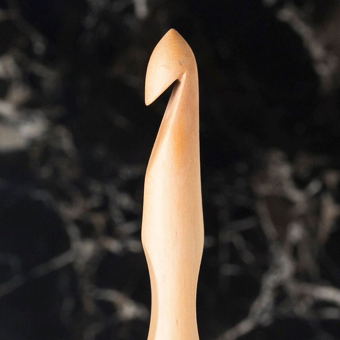 Büro Ev Ofis Hobi Dikiş Atölyesi için 10MM 15.5CM Ahşap Yün Tığ