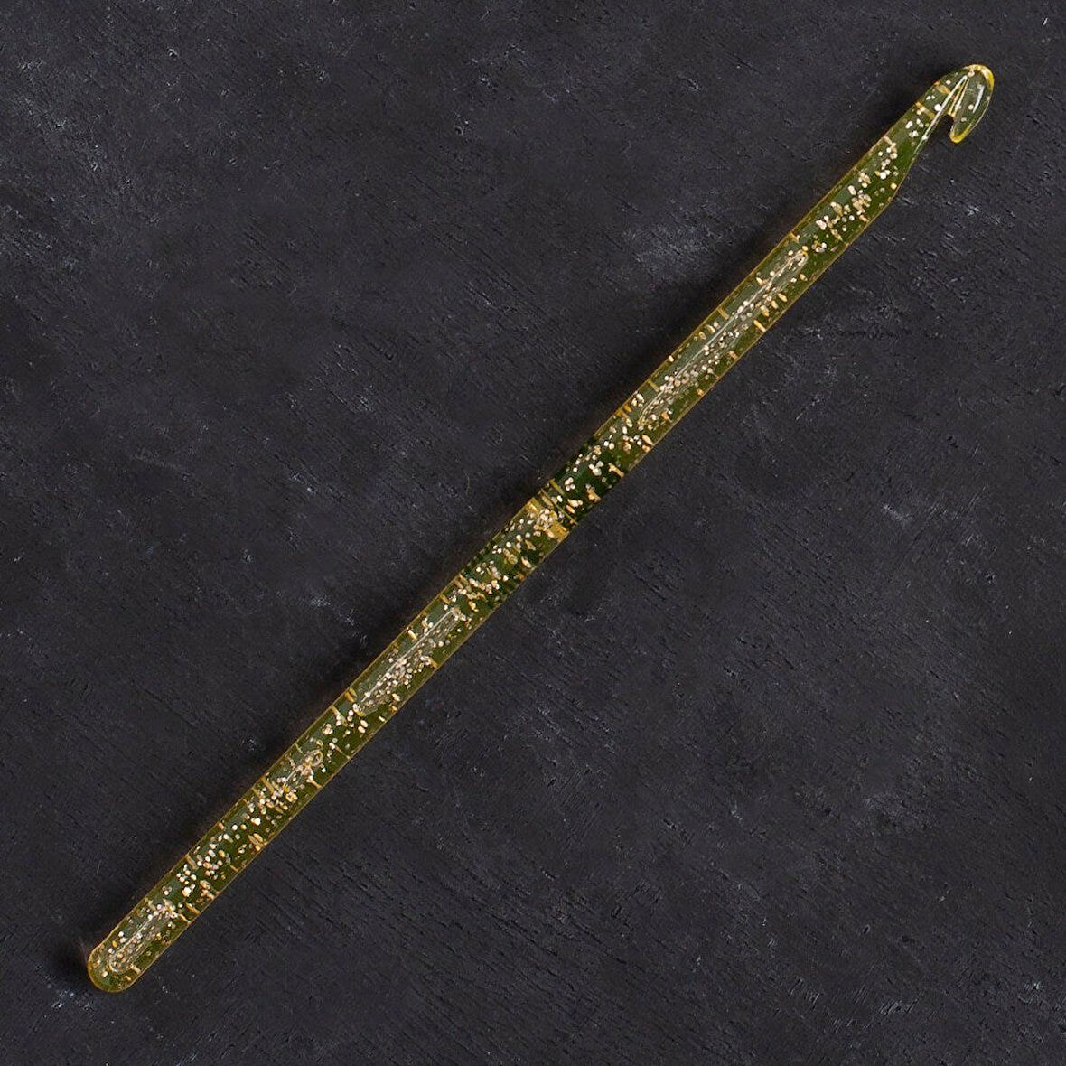 Büro Ev Ofis Hobi Dikiş Atölyesi için 15CM 6MM Plastik Simli Yün Tığı