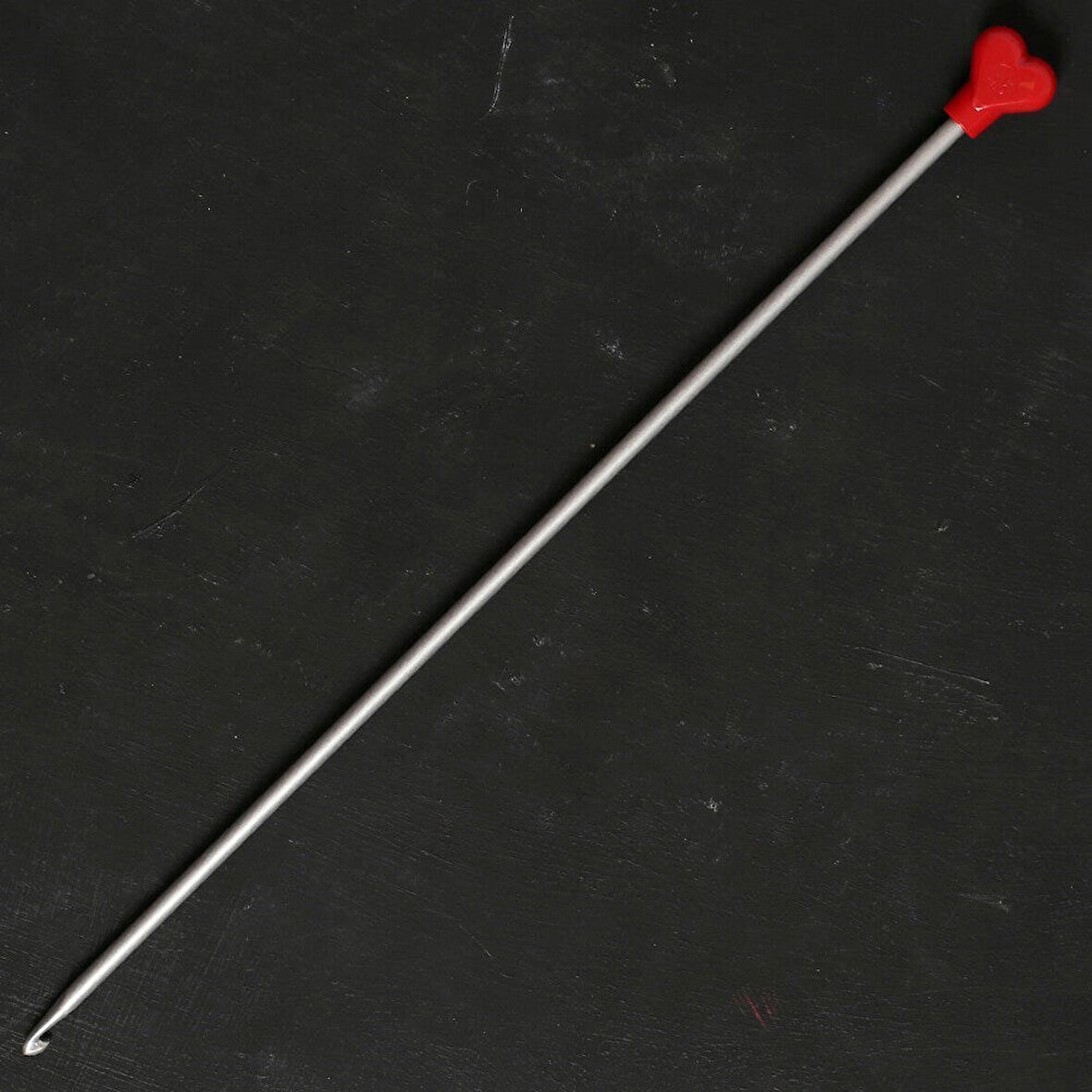 Büro Ev Ofis Hobi Dikiş Atölyesi için 30CM 4,5MM Klasik Alüminyum Tunus Tığı