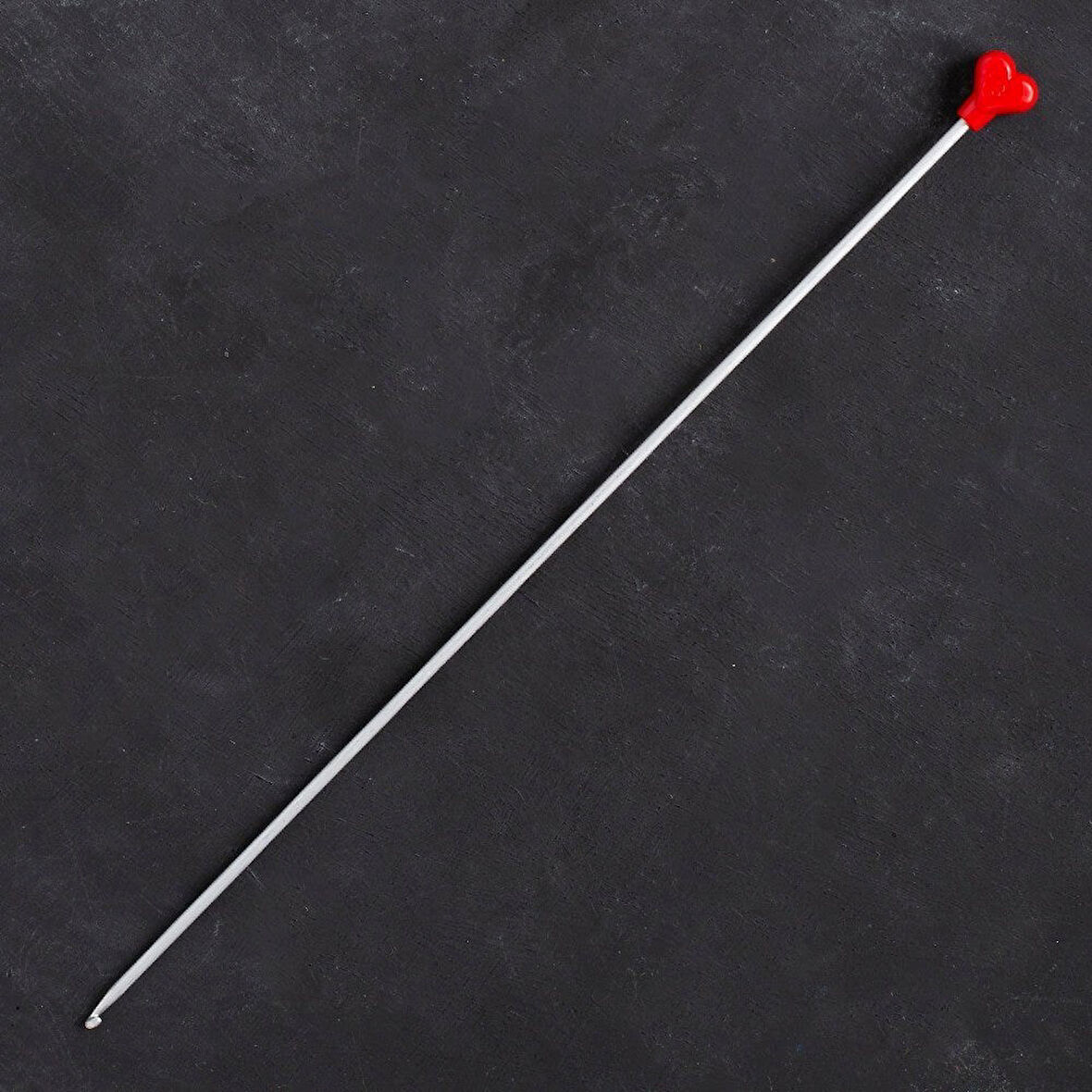 Büro Ev Ofis Hobi Dikiş Atölyesi için 30CM 3MM Klasik Alüminyum Tunus Tığı