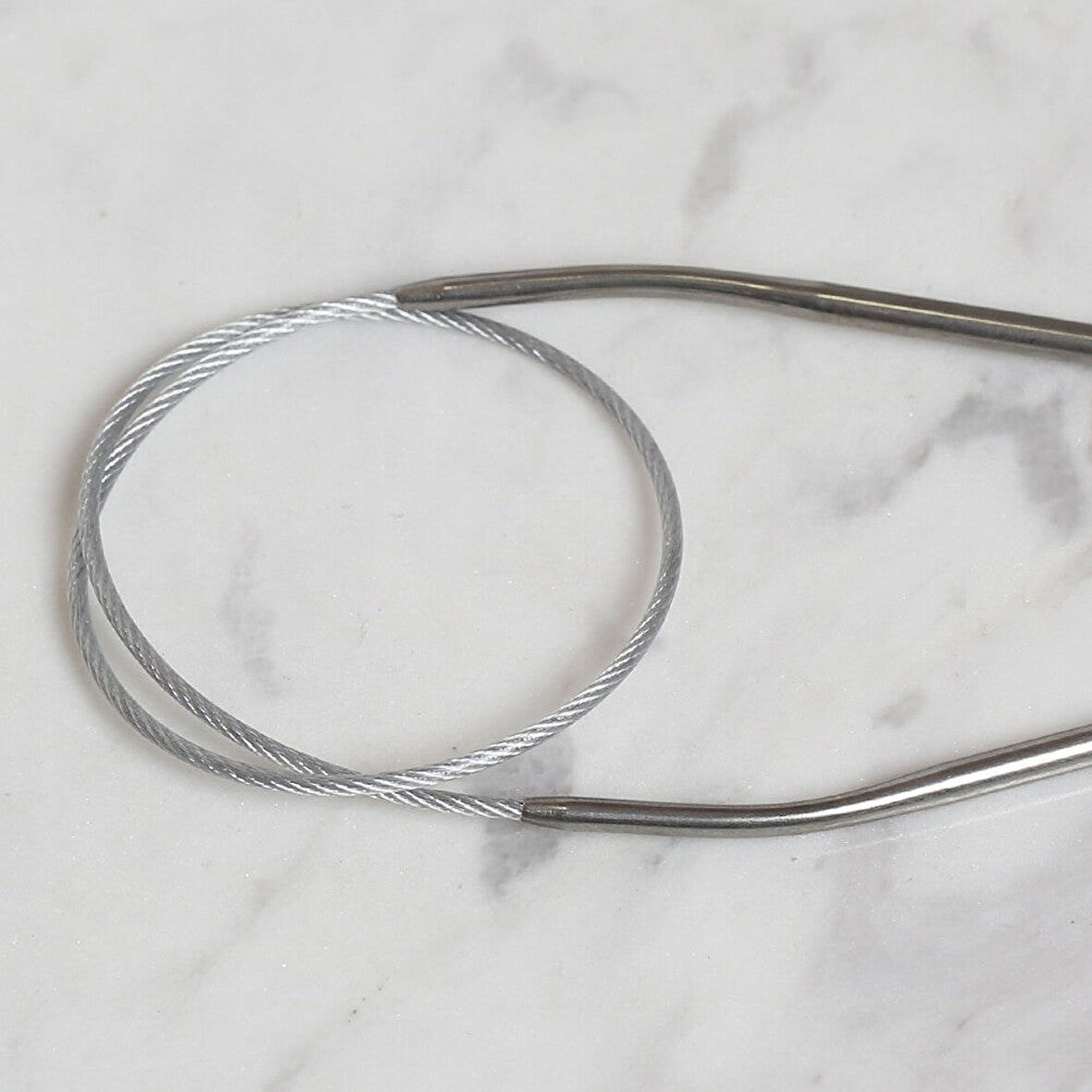 Büro Ev Ofis Hobi Dikiş Atölyesi için 40CM 3MM Çelik Misinalı Şiş