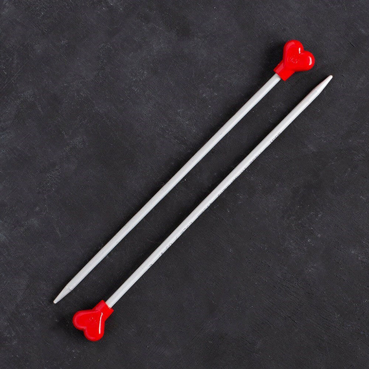 Büro Ev Ofis Hobi Dikiş Atölyesi için 20CM 4,5MM Klasik Alüminyum Örgü Şişi