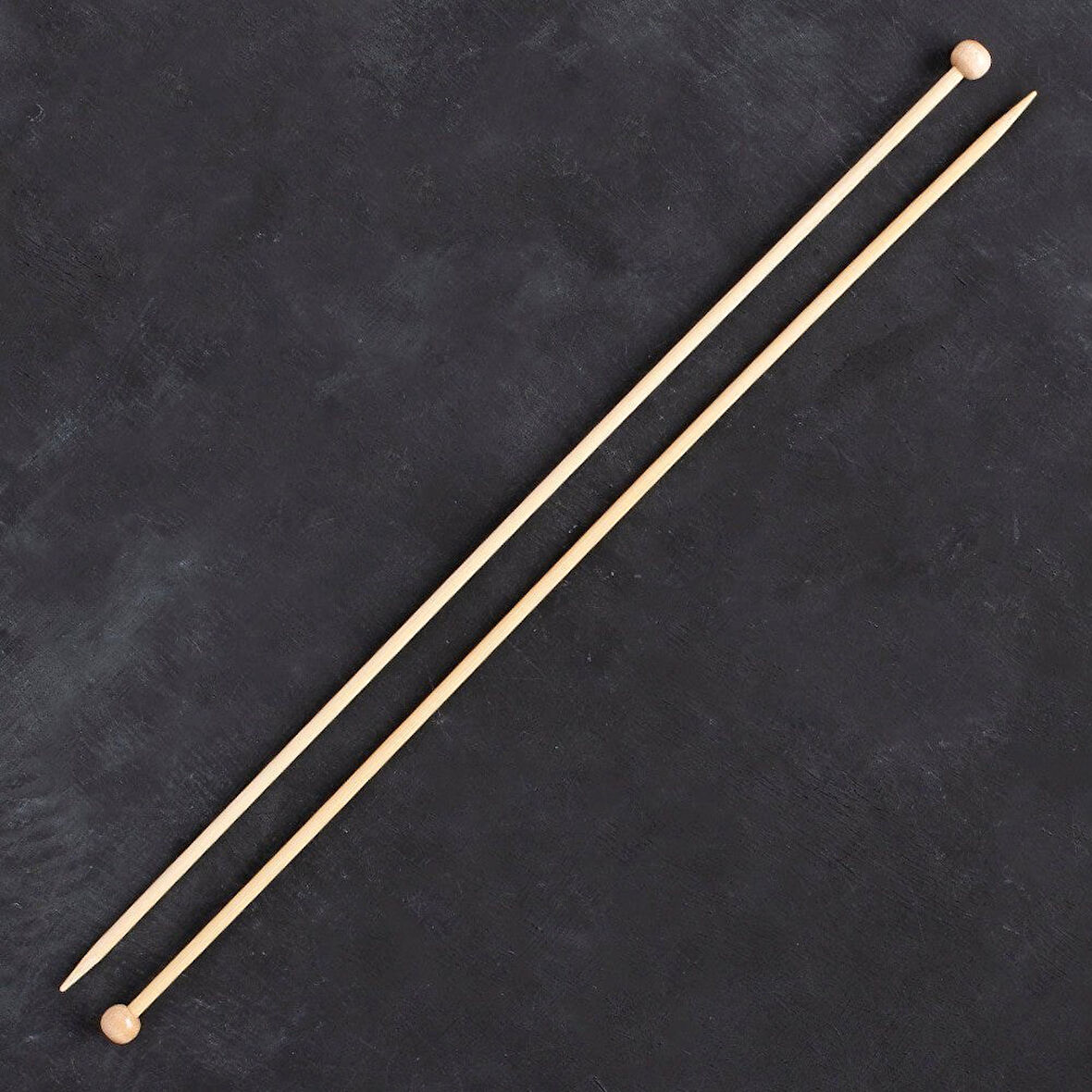Büro Ev Ofis Hobi Dikiş Atölyesi için 35CM 4MM Bambu Örgü Şişi
