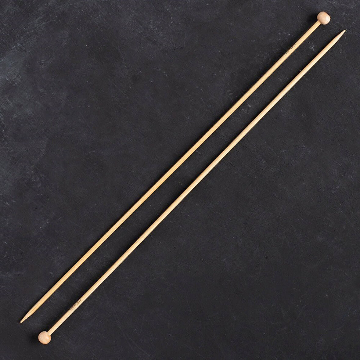 Büro Ev Ofis Hobi Dikiş Atölyesi için 35CM 3,5MM Bambu Örgü Şişi