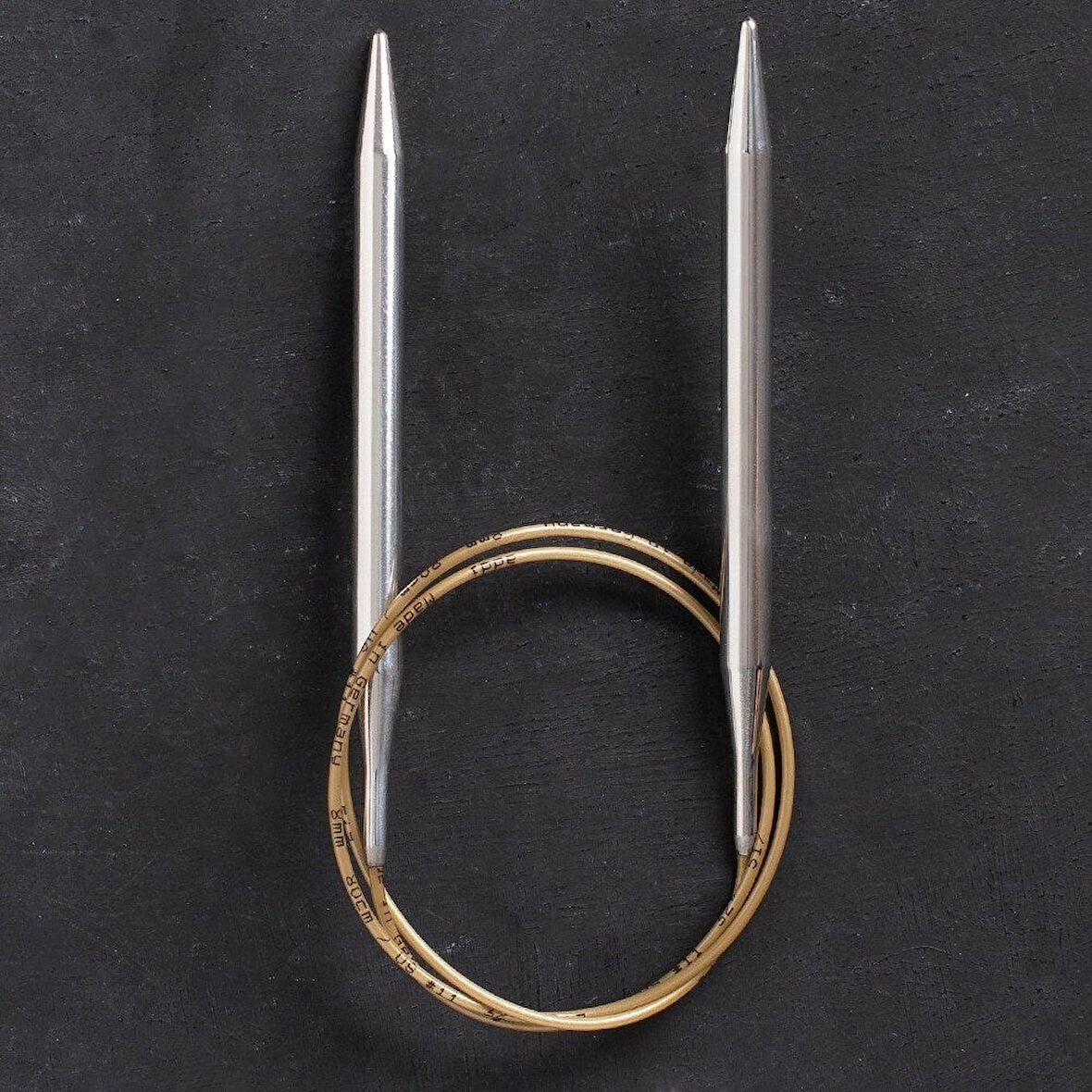 Büro Ev Ofis Hobi Dikiş Atölyesi için 80CM 8MM Klasik Misinalı Şiş