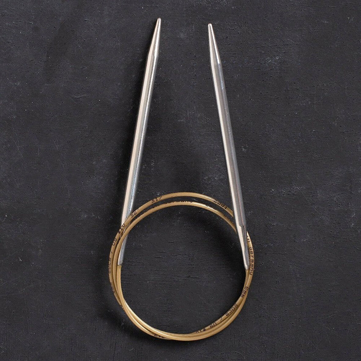 Büro Ev Ofis Hobi Dikiş Atölyesi için 80CM 6MM Klasik Misinalı Şiş