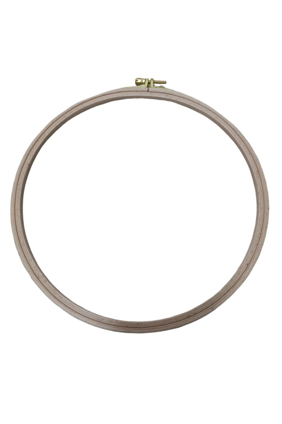 Büro Ev Ofis Hobi Dikiş Atölyesi için No6 Vidalı Tahta Kasnak