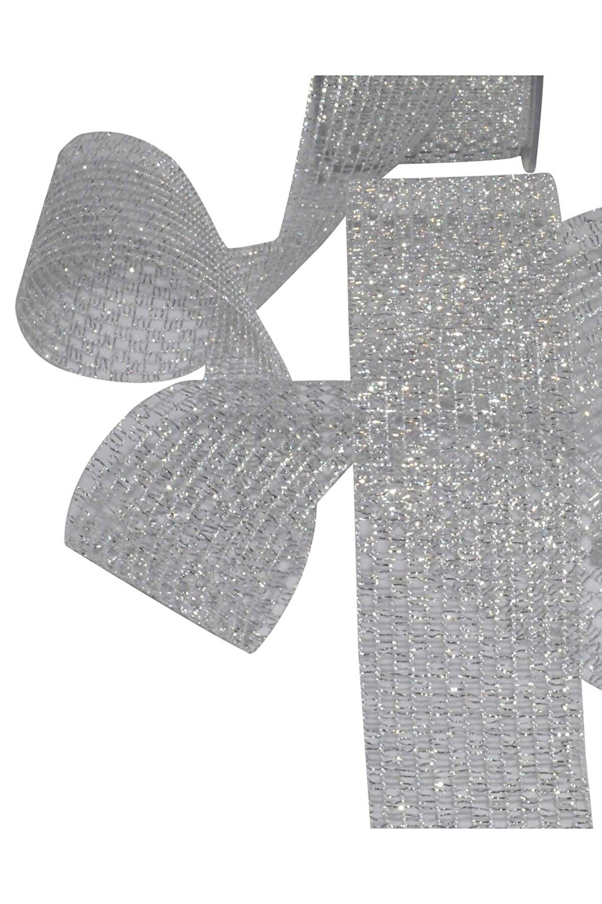 Büro Ev Ofis Hobi Dikiş Atölyesi için 10MT 25MM Silver File Sim Kurdele