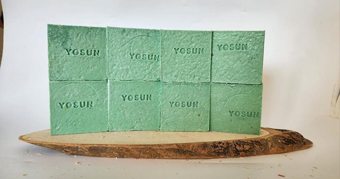 Büro Ev Ofis Hediyesi için 16ADET Yosun Özlü Doğal El Yapımı Sabun Maksi Seti