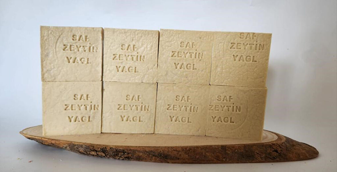 Büro Ev Ofis Hediyesi için 16ADET Zeytin Özlü Doğal El Yapımı Sabun Maksi Seti