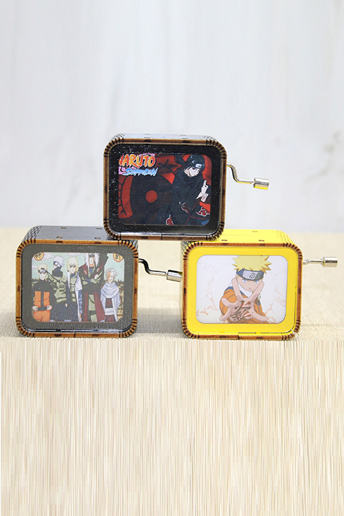 Büro Ev Ofis Hediyesi için Naruto Stil Müzik Kutusu