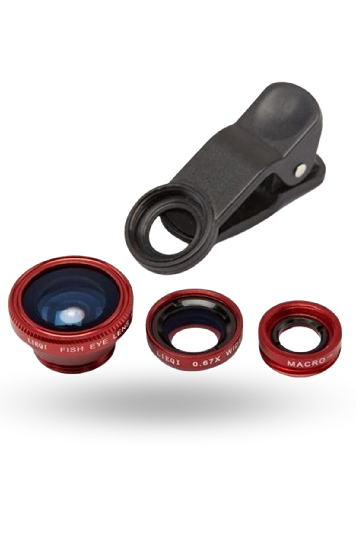 Büro Ev Ofis Kişisel Telefonları için Balık Gözü Lens Seti