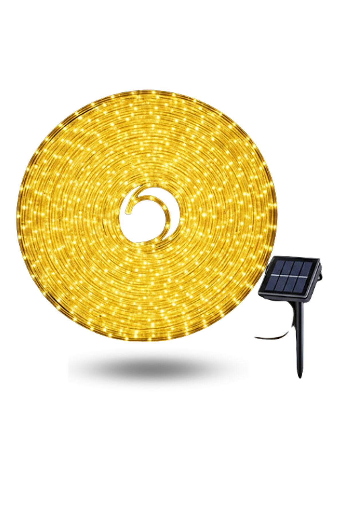 Büro Ev Ofis Bahçesi için 12MT Solar Şarjlı Şerit Led Aydınlatma