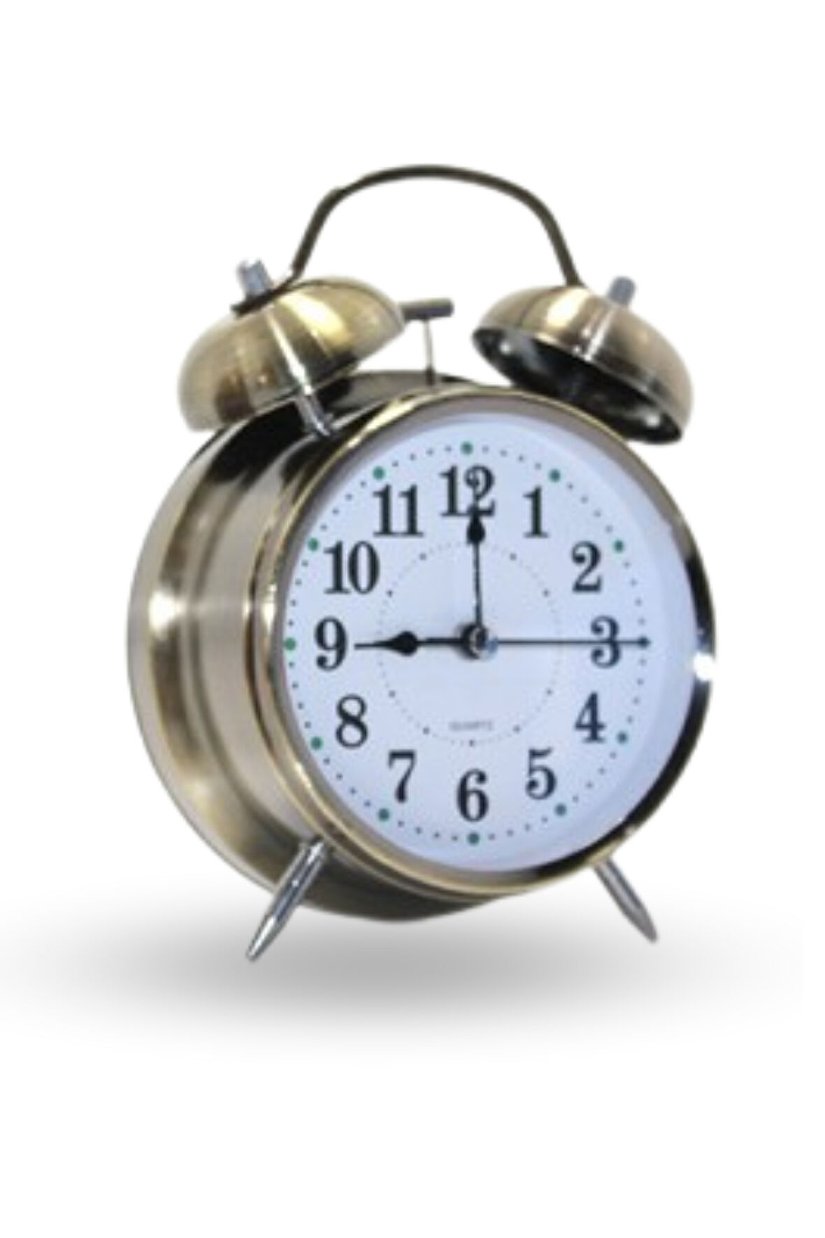 Büro Ev Ofis Hediyesi için Metal Masaüstü Çalar Saat