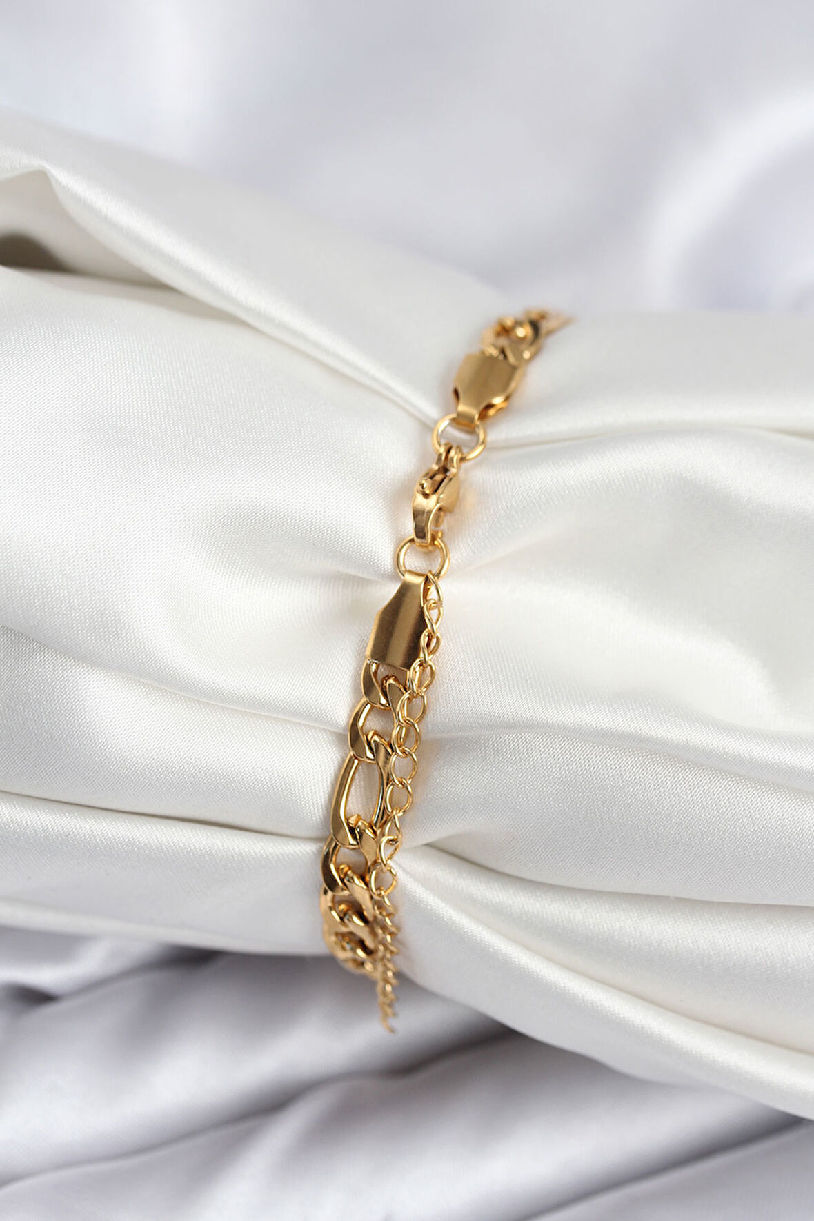 Zarif Kadın için Golden Çelik Oval Yazılabilir Bileklik