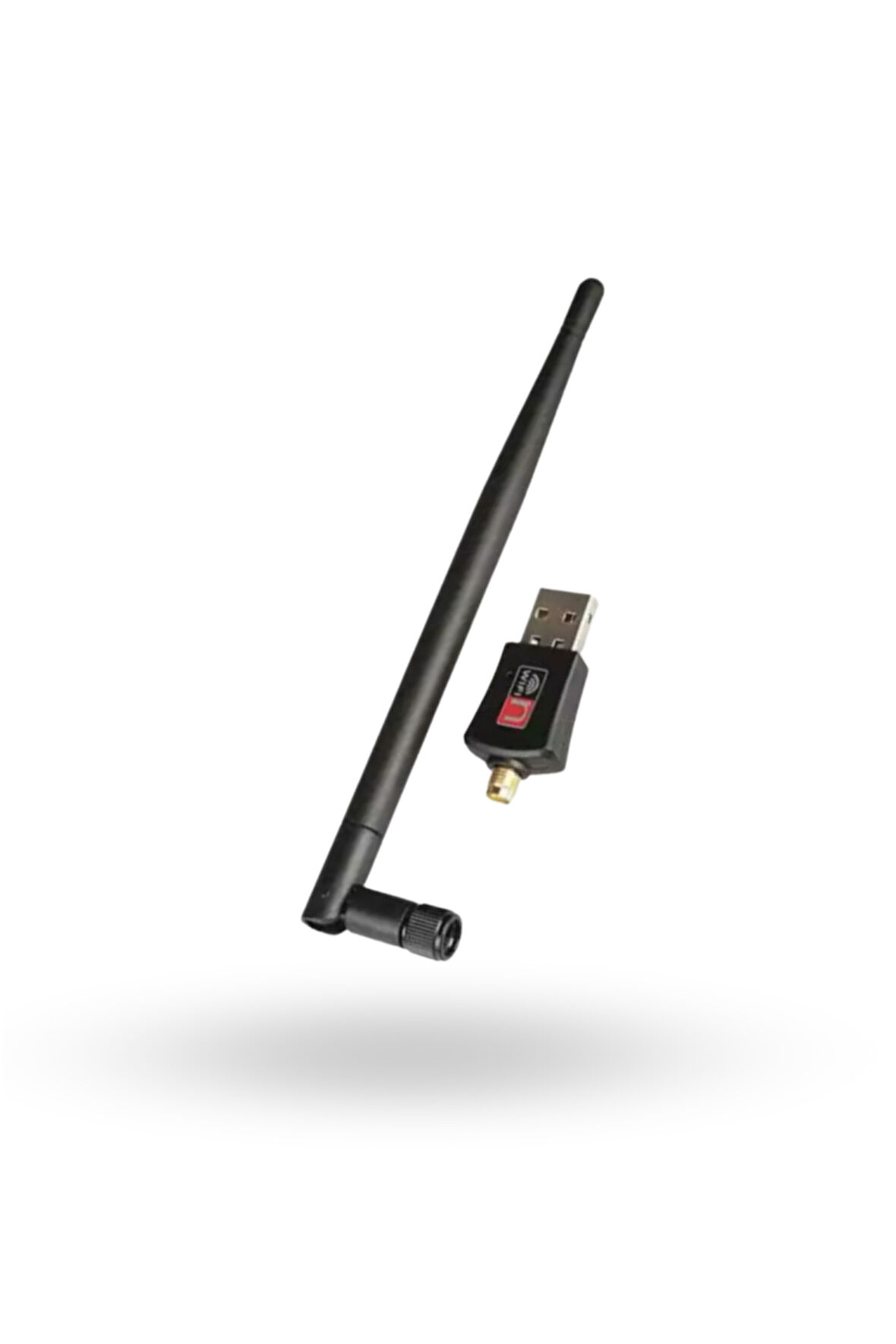 Büro Ev Ofis Cihazları için 5DBI 2.4GHZ WiFi Usb Adaptör