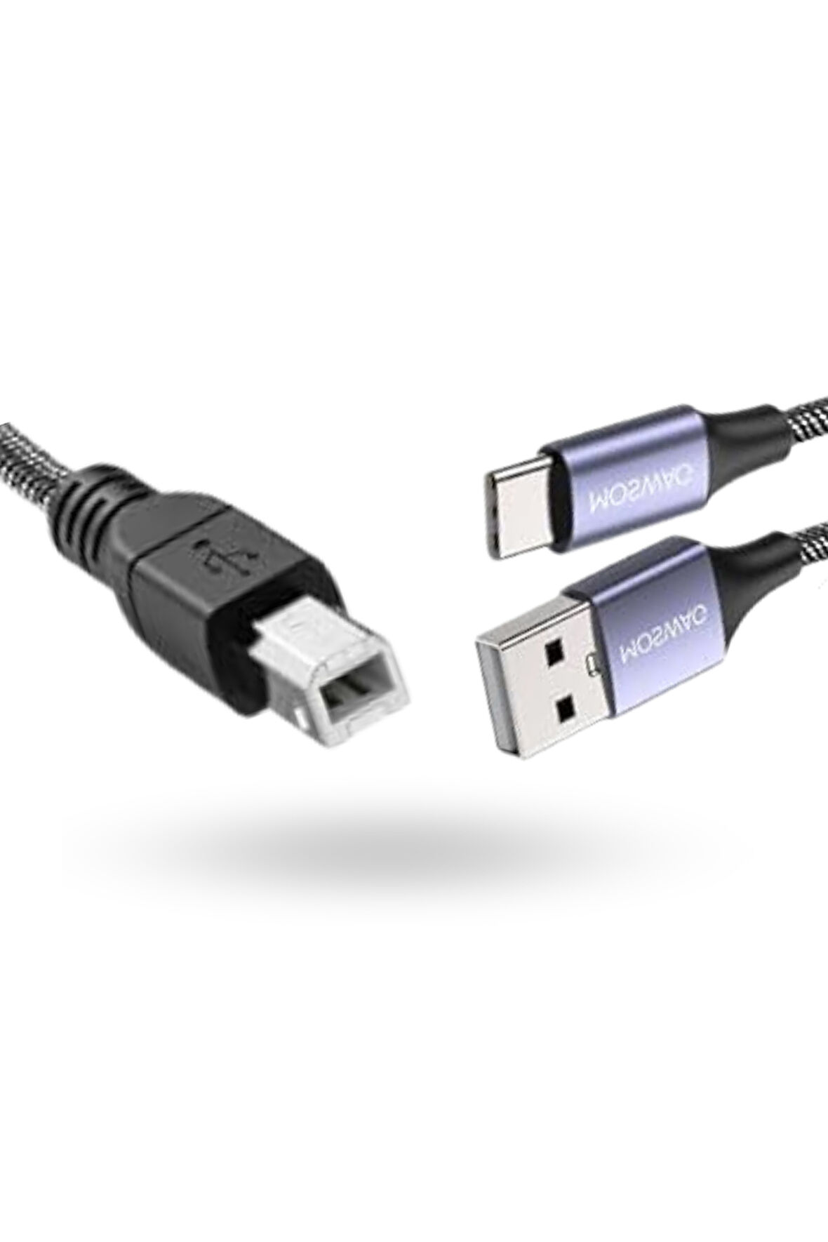 Büro Ev Ofis Cihazları için UsbC-2HUB Yazıcı Kablosu