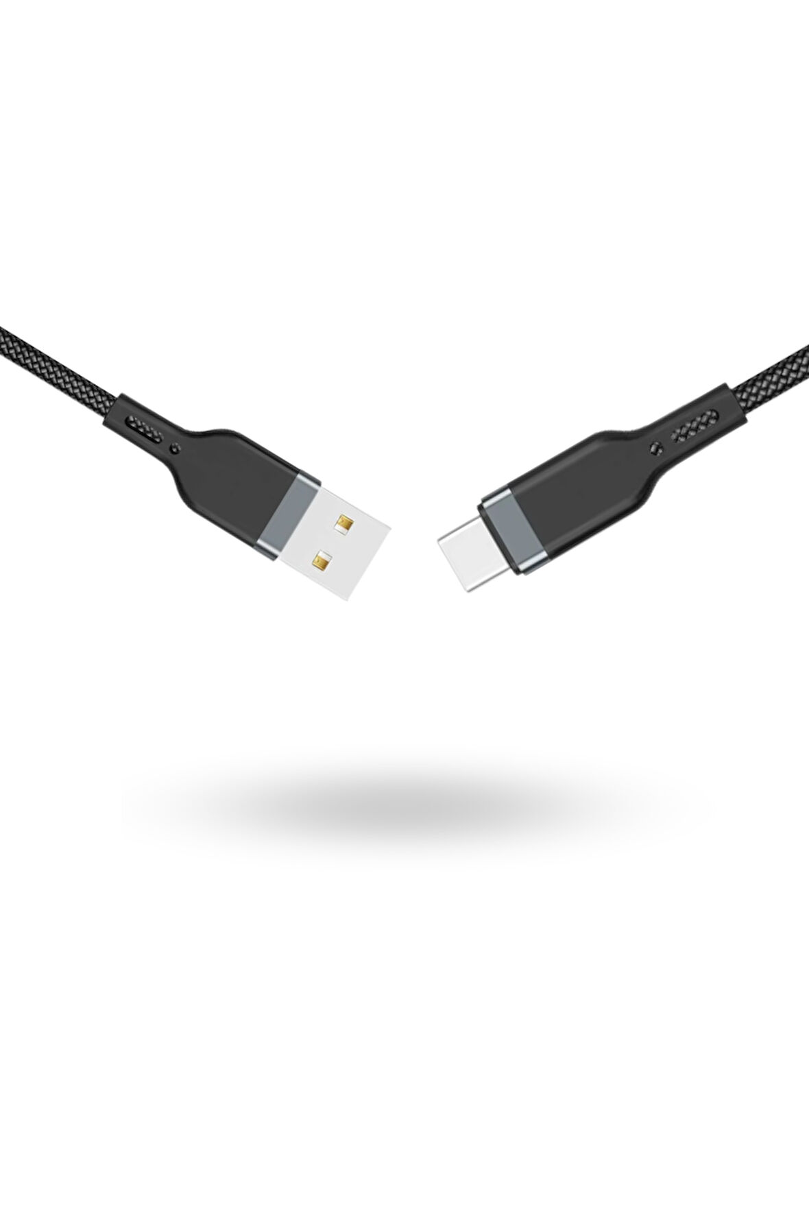 Büro Ev Ofis Cihazları için 3MT UsbC Güç Data Aktarım Kablosu