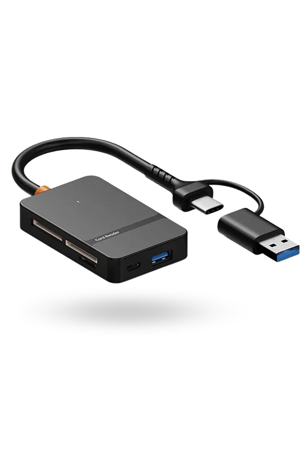 Büro Ev Ofis Cihazları için UsbC-8HUB 5GBPS Card Reader