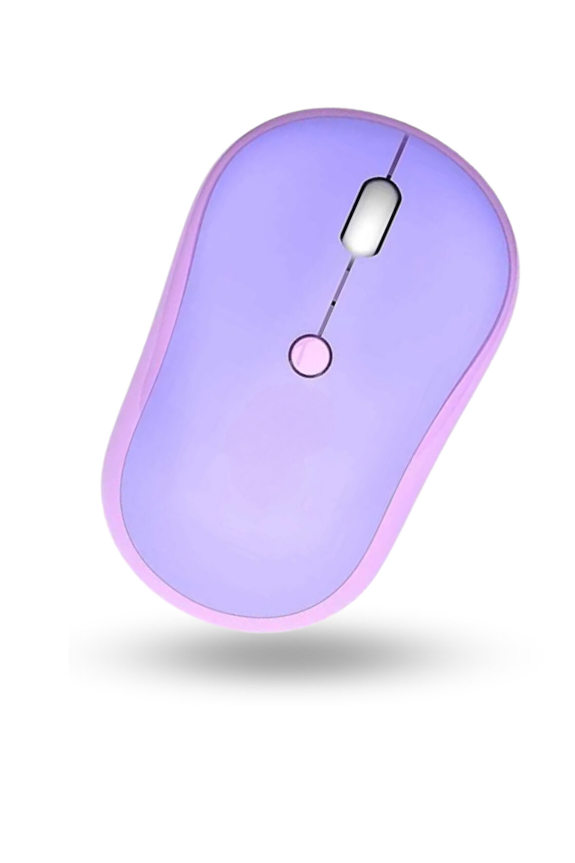 Büro Ev Ofis Bilgisayarı için Mor WiFi Mouse