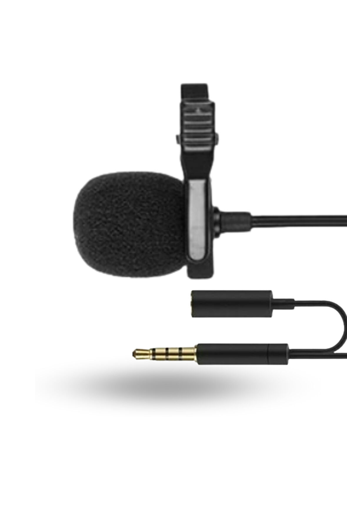 Büro Ev Ofis Hediyesi için Jack Kulaklık Girişli Kablolu Mikrofon