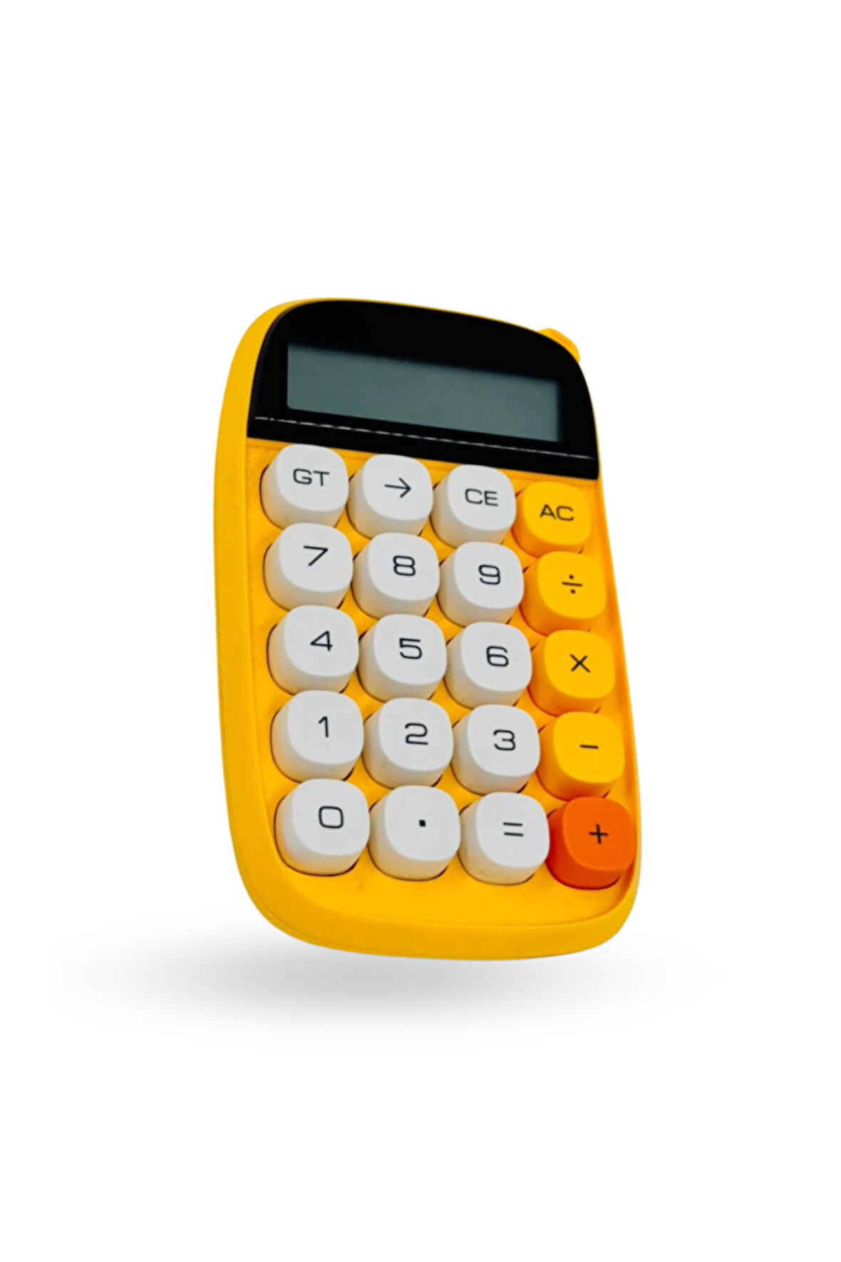 Büro Ev Ofis Hediyesi için Sarı Stil Hesap Makinesi