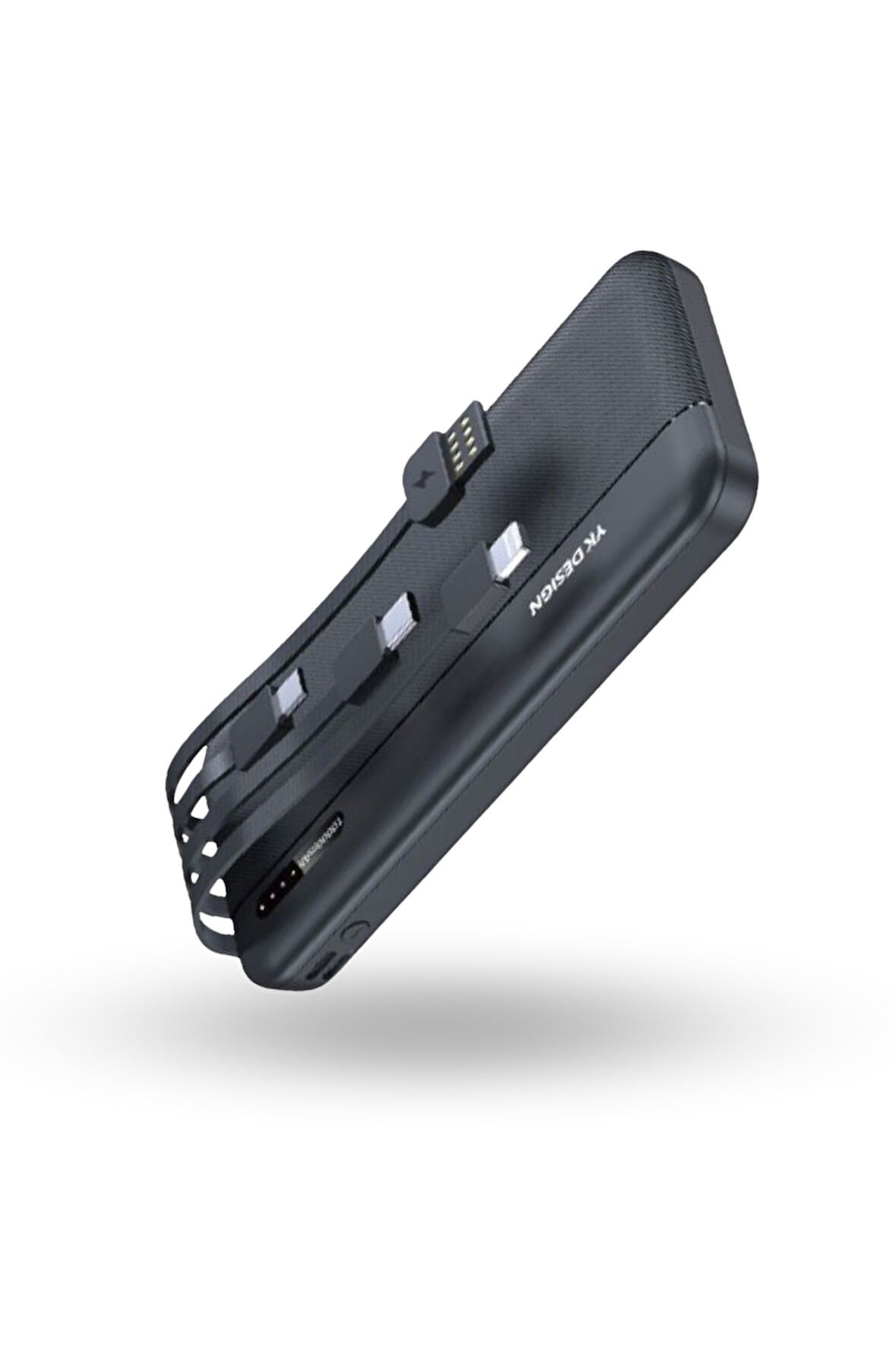 Büro Ev Ofis Cihazları için 10000MAH 4HUB Kablolu Android Ios Hızlı Şarj Powerbank