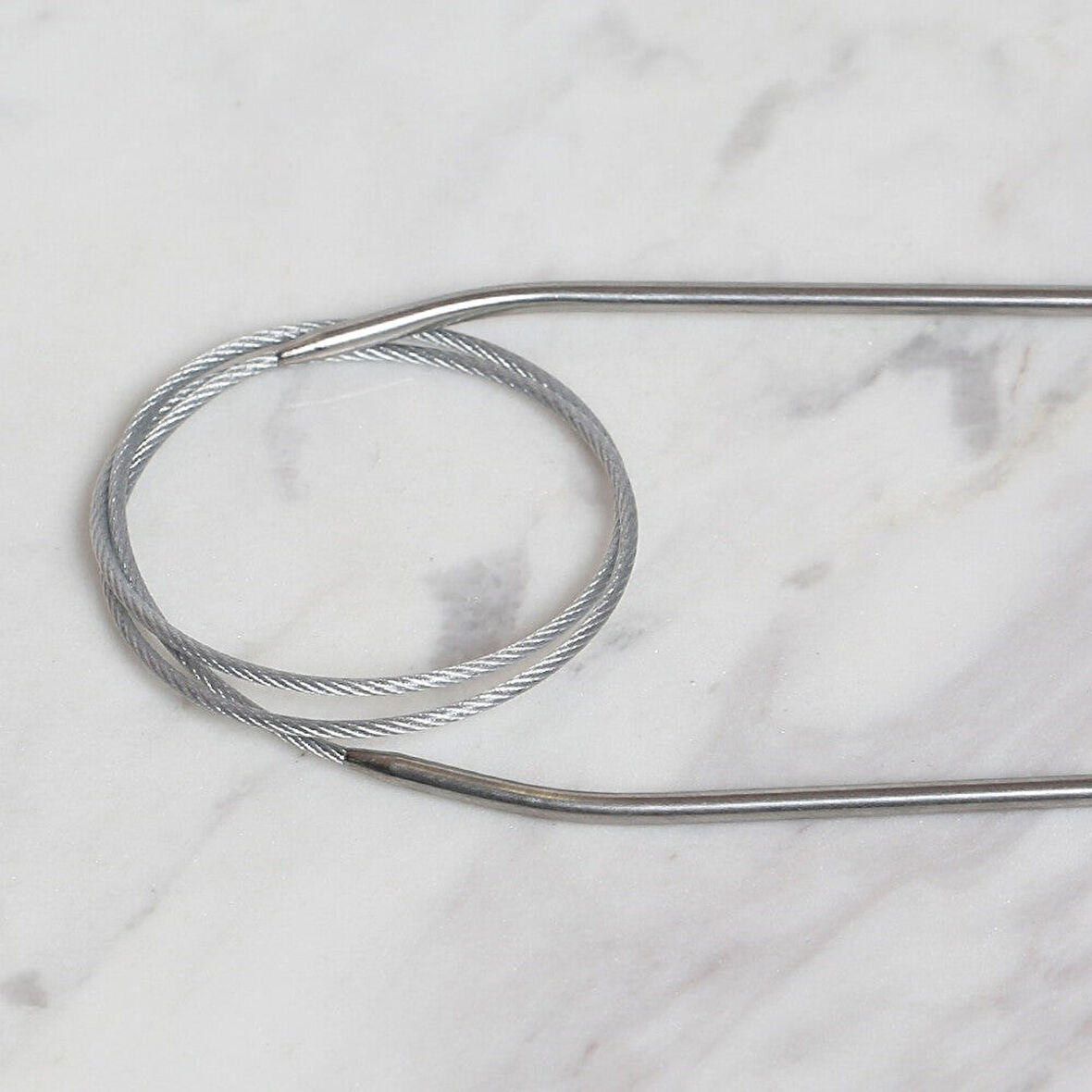 Büro Ev Ofis Hobi Dikiş Atölyesi için 2,5MMx60CM Çelik Misinalı Şiş