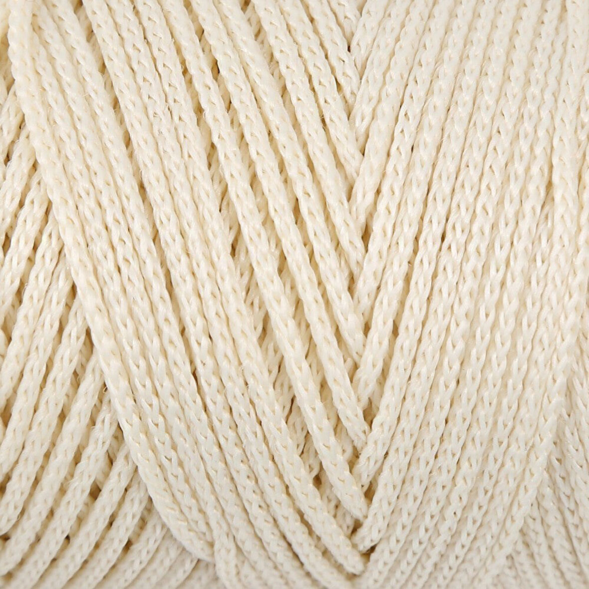 Büro Ev Ofis Hobi Dikiş Atölyesi için Krem Renk El Örgü İpi
