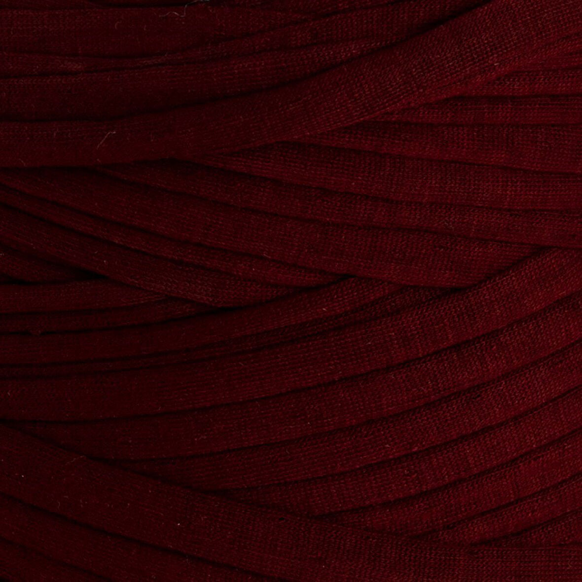 Büro Ev Ofis Hobi Dikiş Atölyesi için Hoş Bordo Penye Kumaş El Örgü İpi