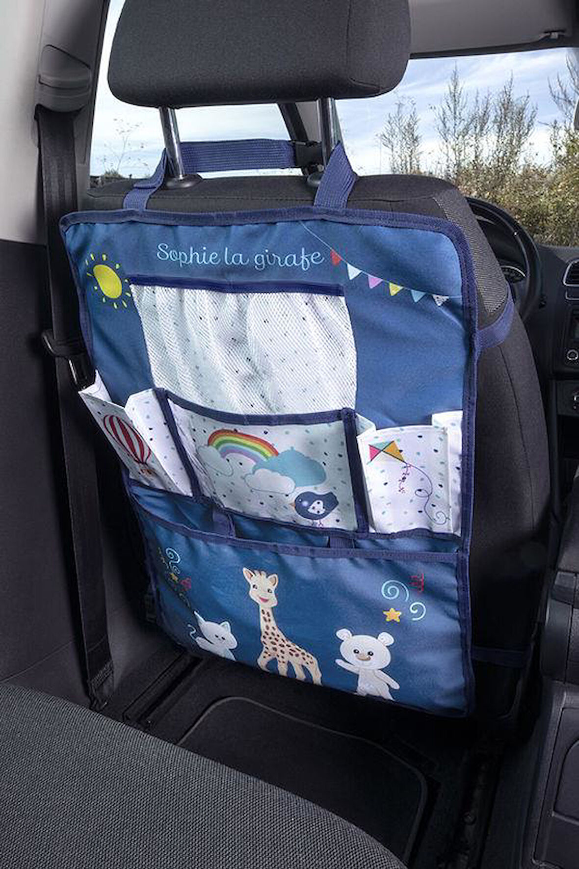 Sophie la Girafe Car Organizer Araba içi düzenleyici 