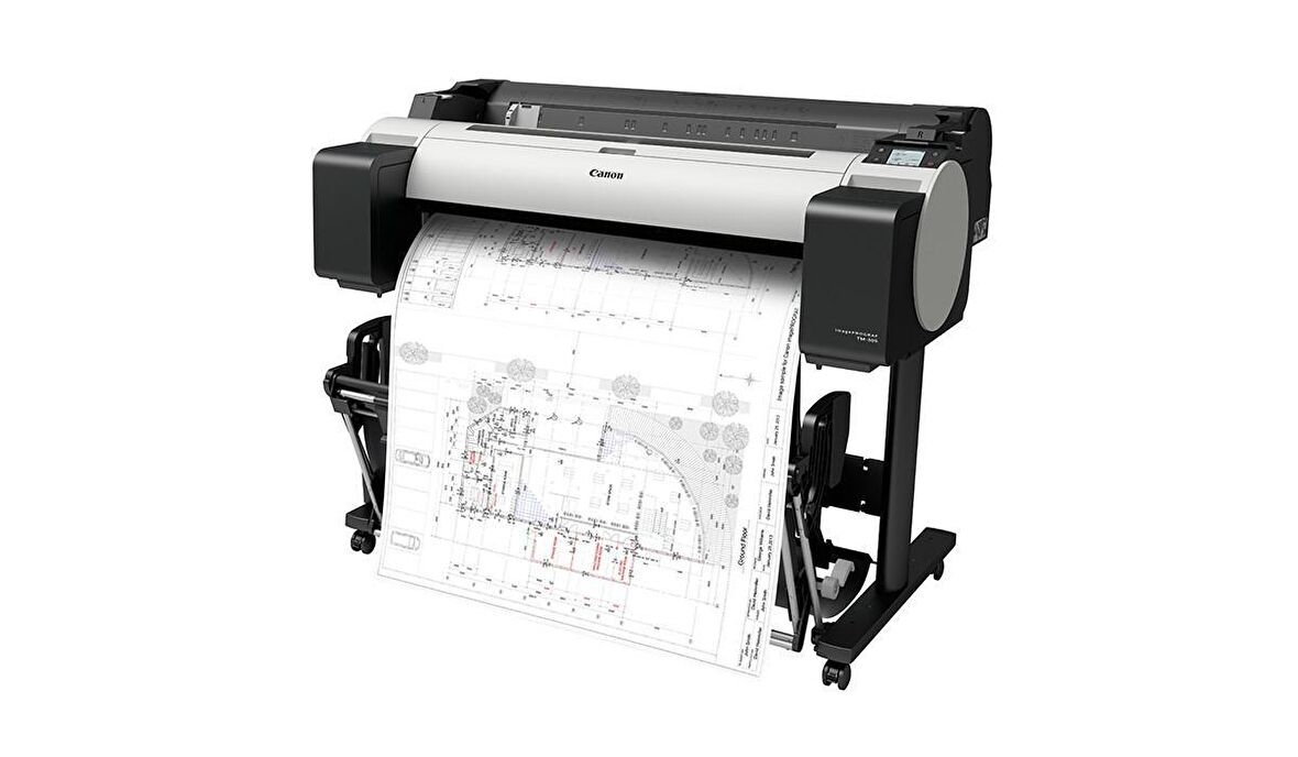 Feyza Bilişim Canon imagePROGRAF TM-300 36"/914mm Plotter 5 Renk