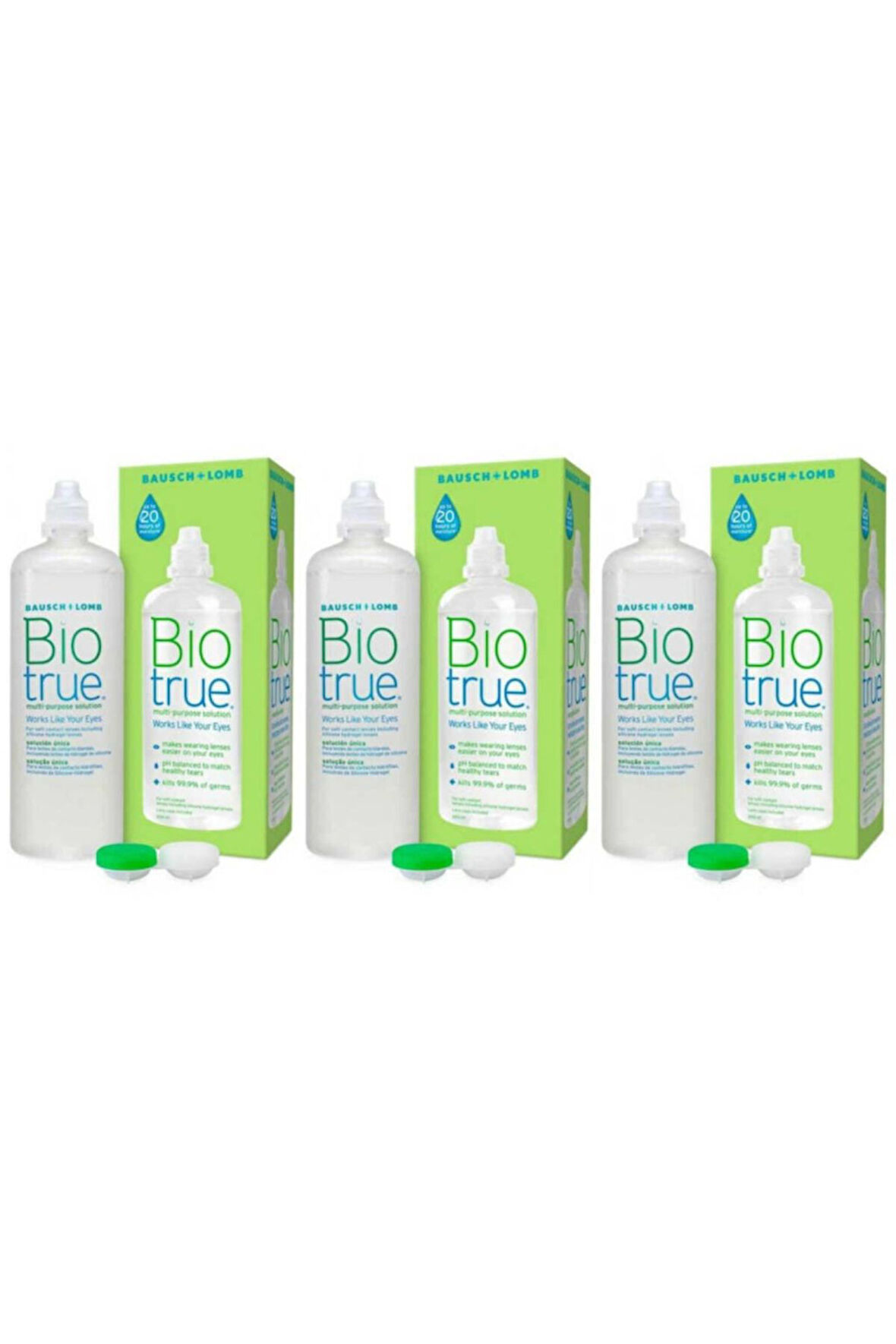 Bıo True 300 ml Lens Solüsyonu (3 ADET)