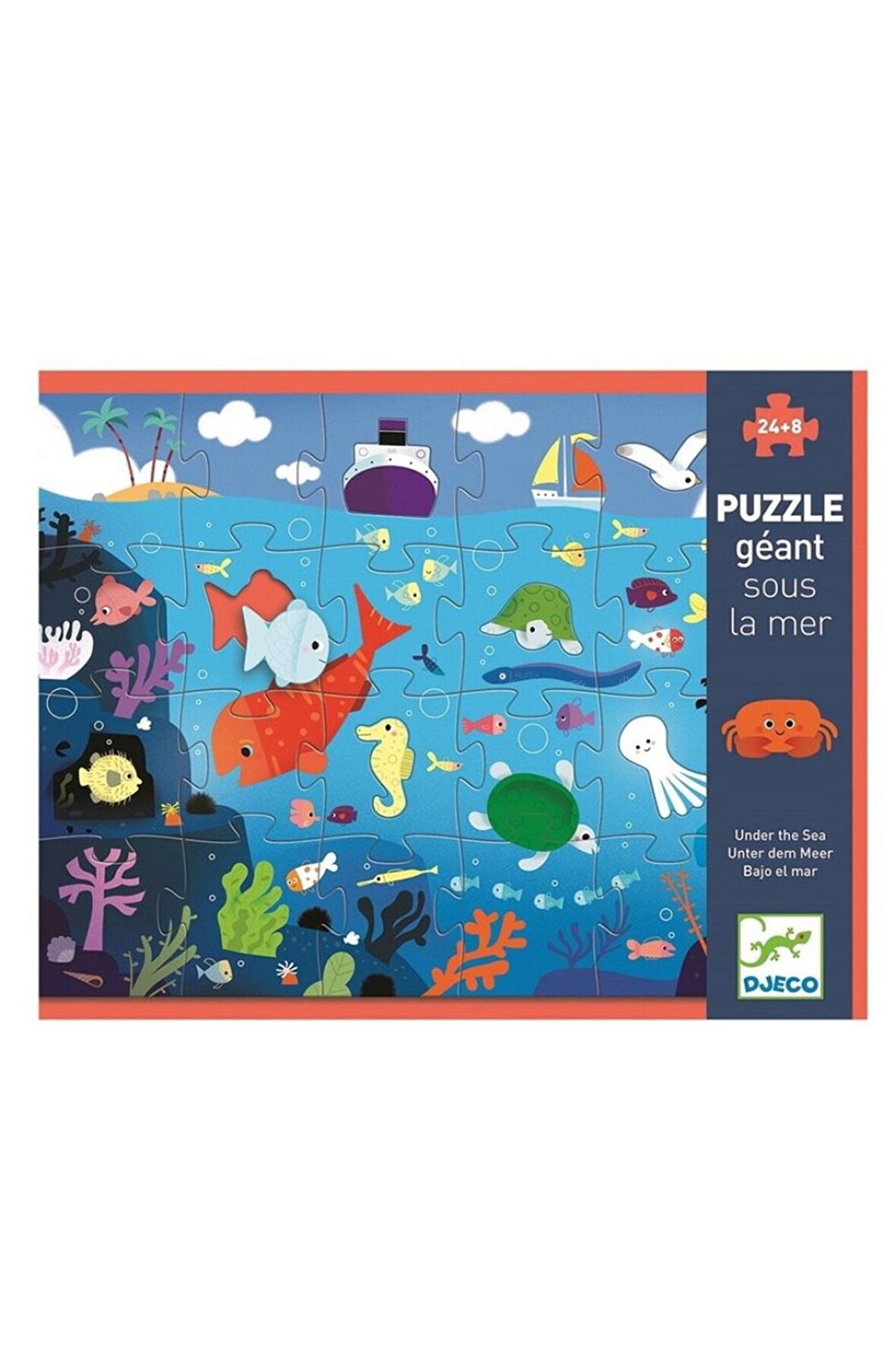 Djeco Hayvanlar 24 Parça Çocuk Puzzle